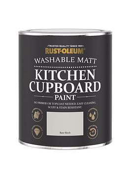 Product photograph of Rust-oleum Kitchen Cupboard Paint - Bare Birch from very.co.uk