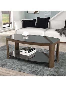 Product photograph of Avf Affinity Coffee Table - Oak Black from very.co.uk
