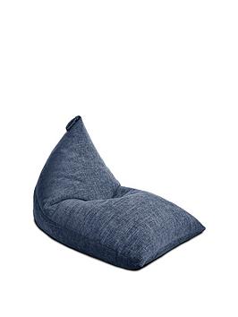Product photograph of Rucomfy Weave Humbug Bean Bag from very.co.uk