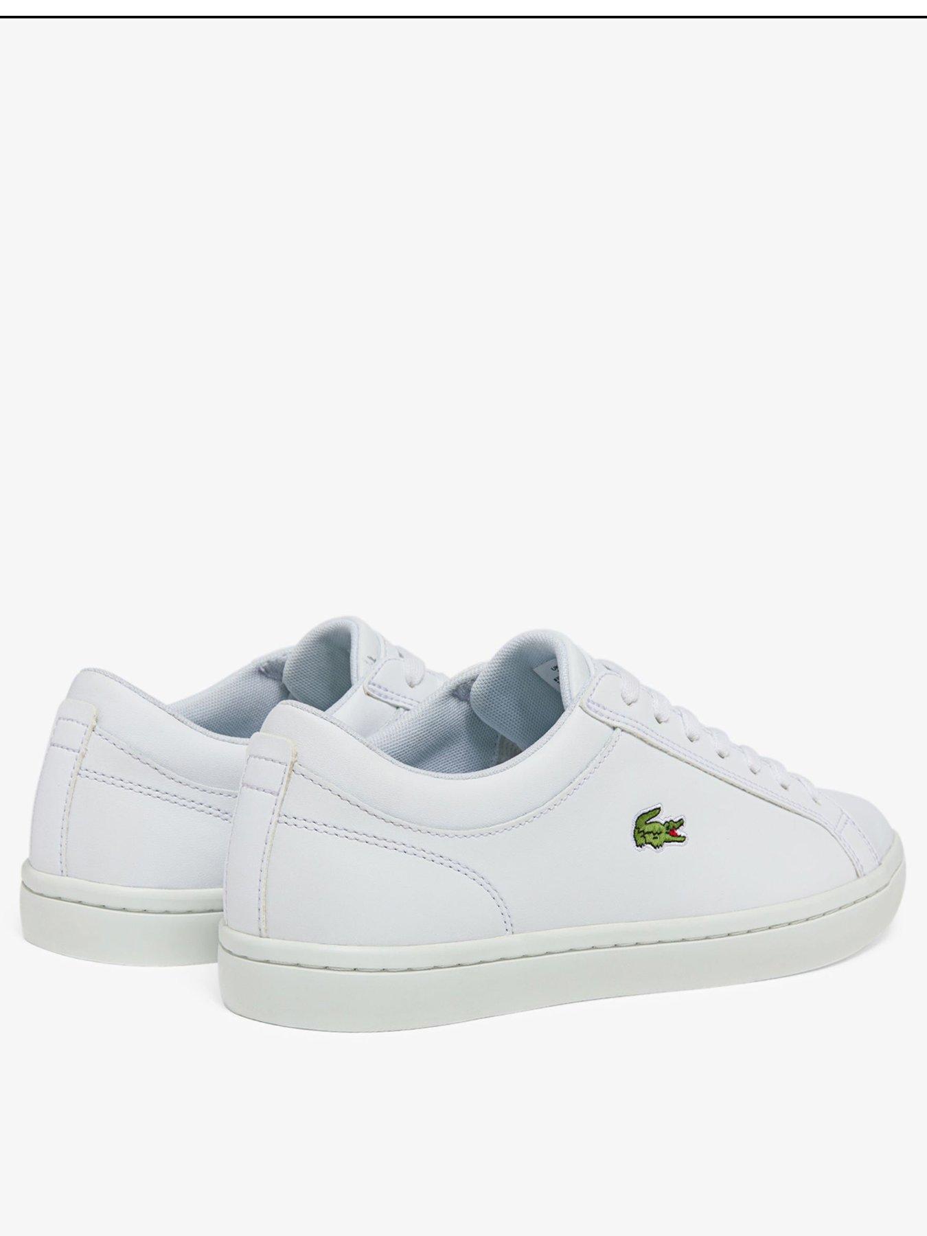 lacoste straight set trainers