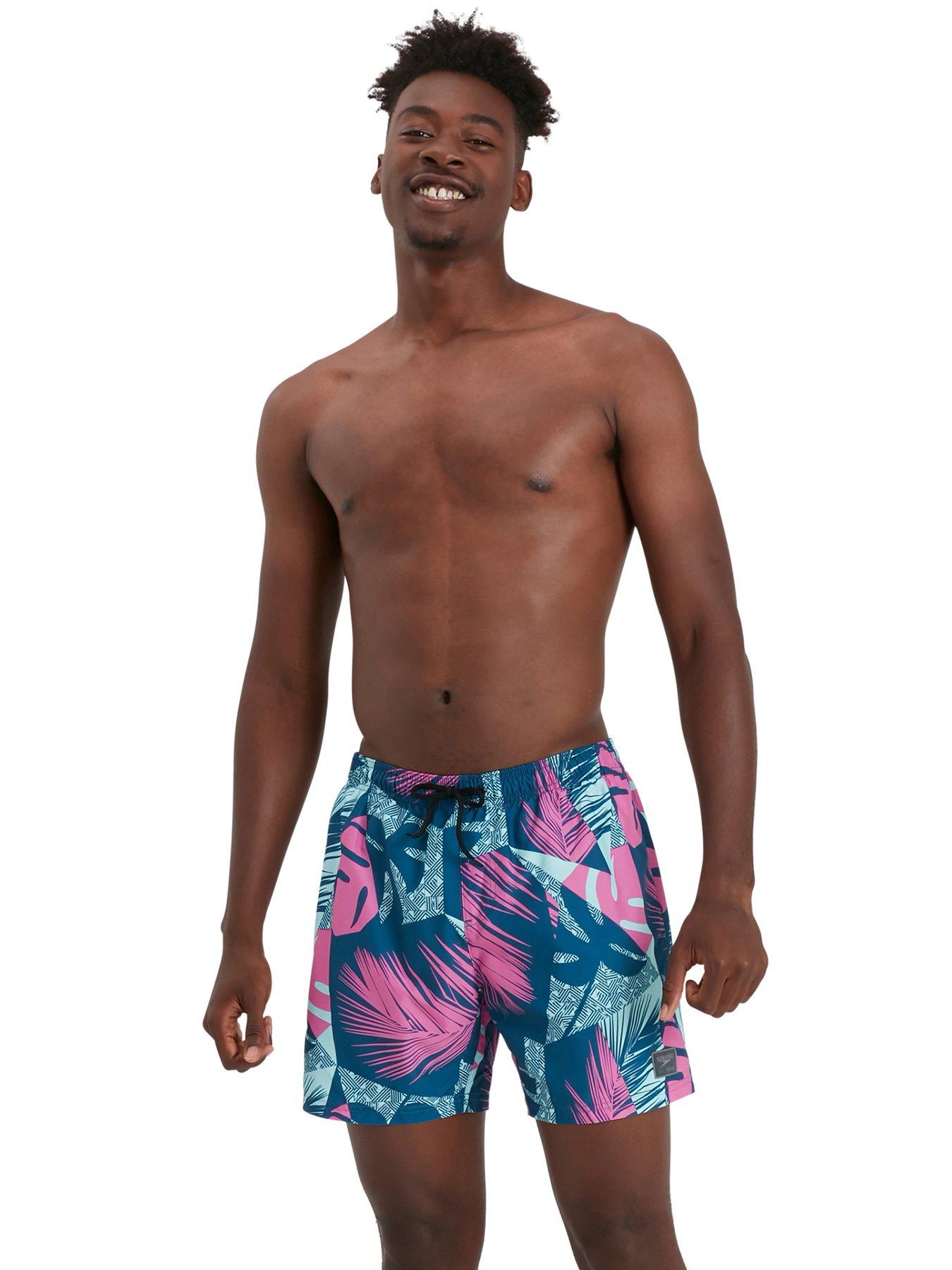 POTO Mens Swim Trunks Quick Dry Swimming Boxer Briefs Swimwear Pants Surfing Running Swimming Watershort 