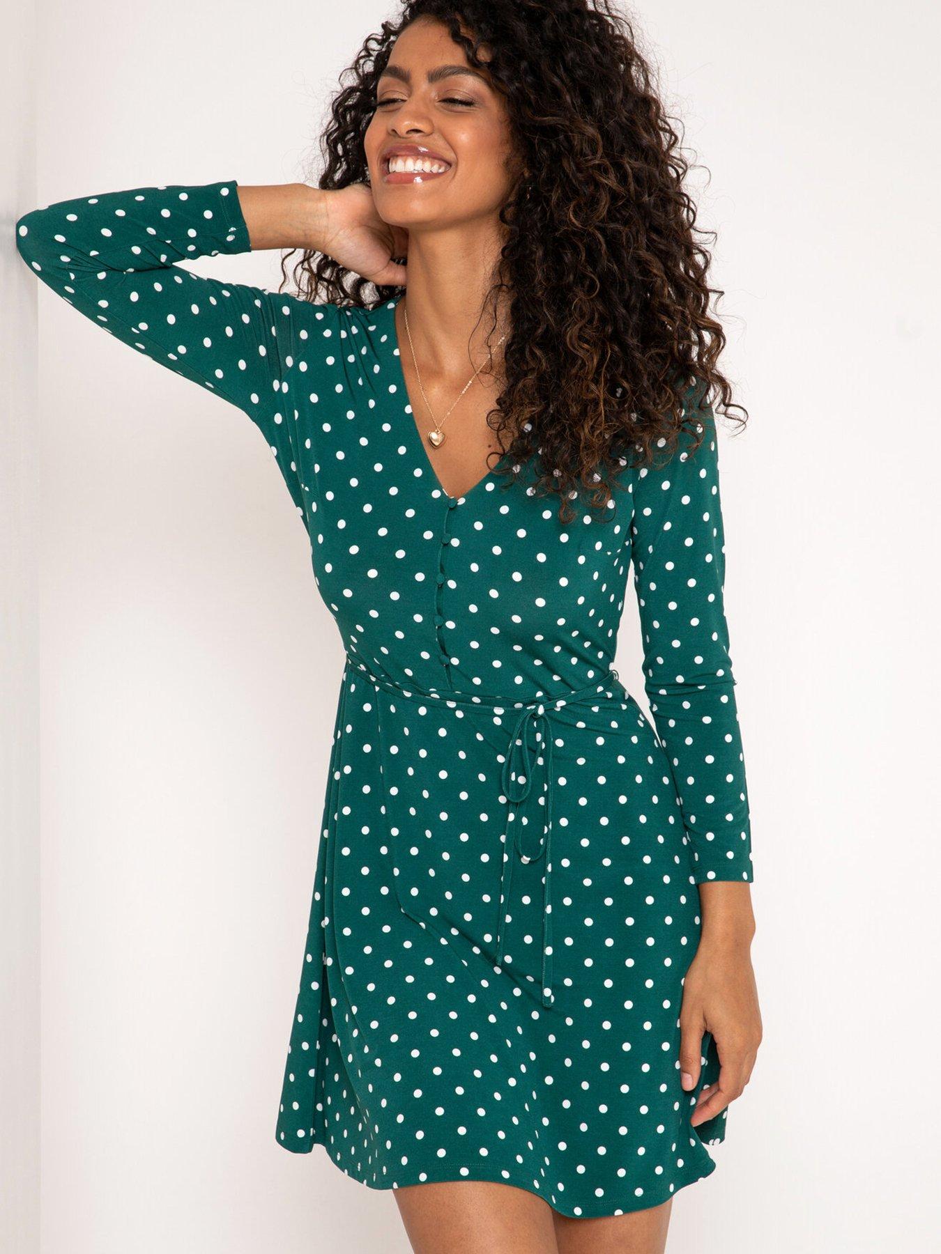 Long sleeve on sale tea dress uk