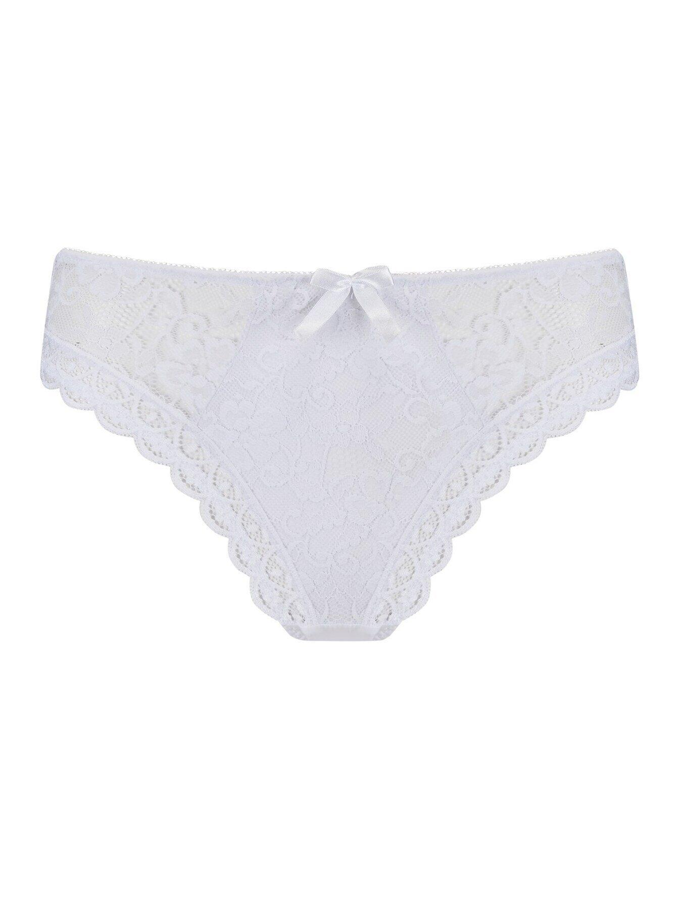 White High Waisted Knickers made in the UK - What Katie Did