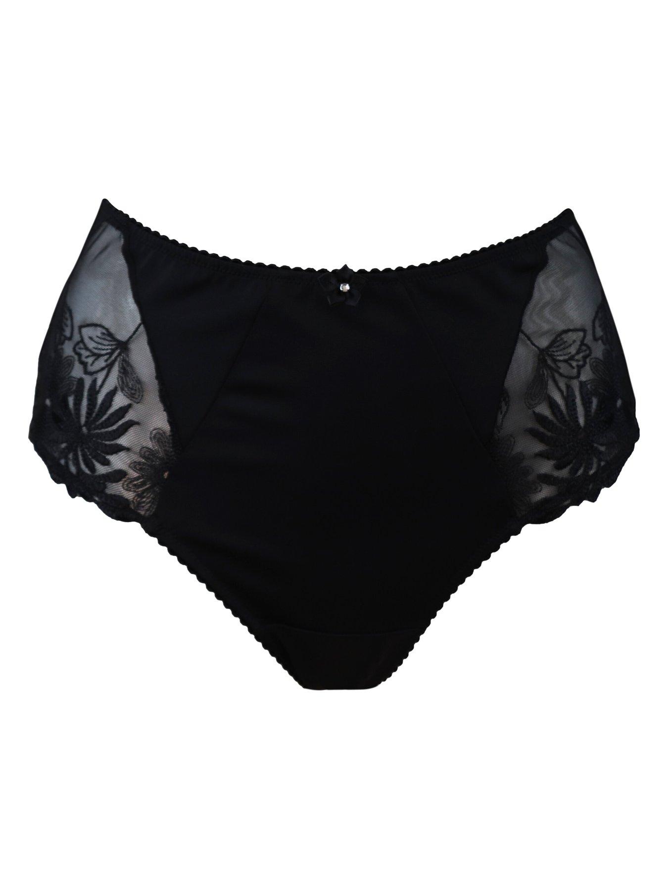 Image 3 of 3 of Pour Moi St Tropez High Waist Deep Brief - Black