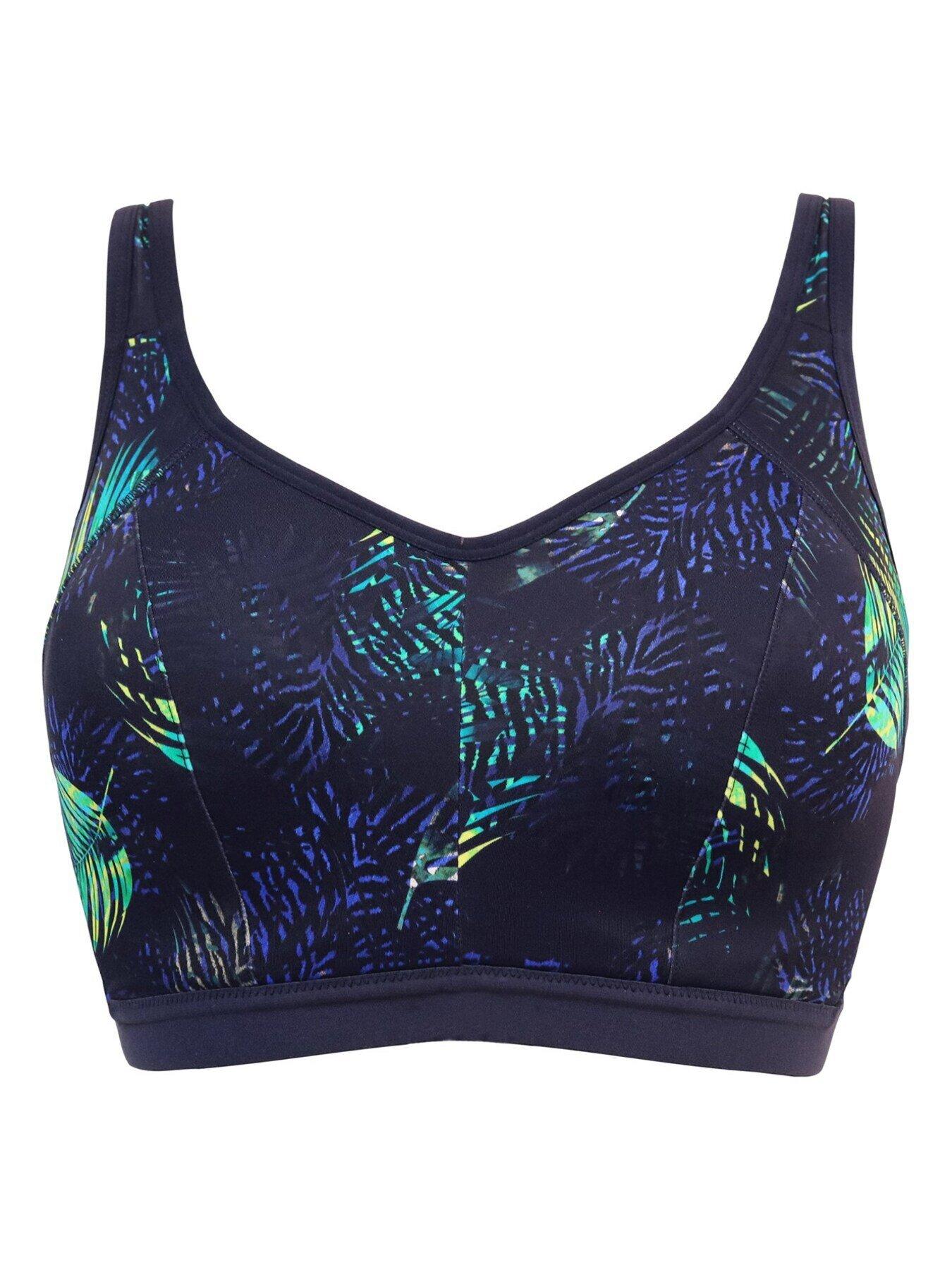 Pour Moi Energy Pulse Longline Underwired Lightly Padded Sports Bra - Multi