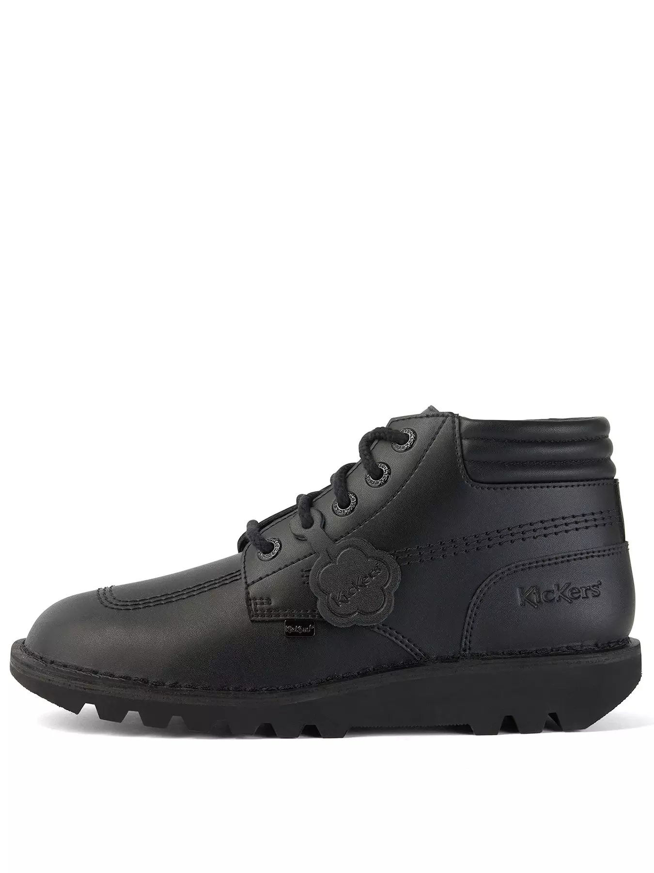 Kickers Kick Hi Leather Ankle Boots - Black