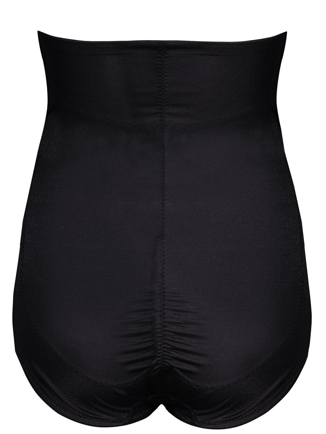 Image 3 of 3 of Pour Moi Hourglass Firm Control High Waist Brief - Black