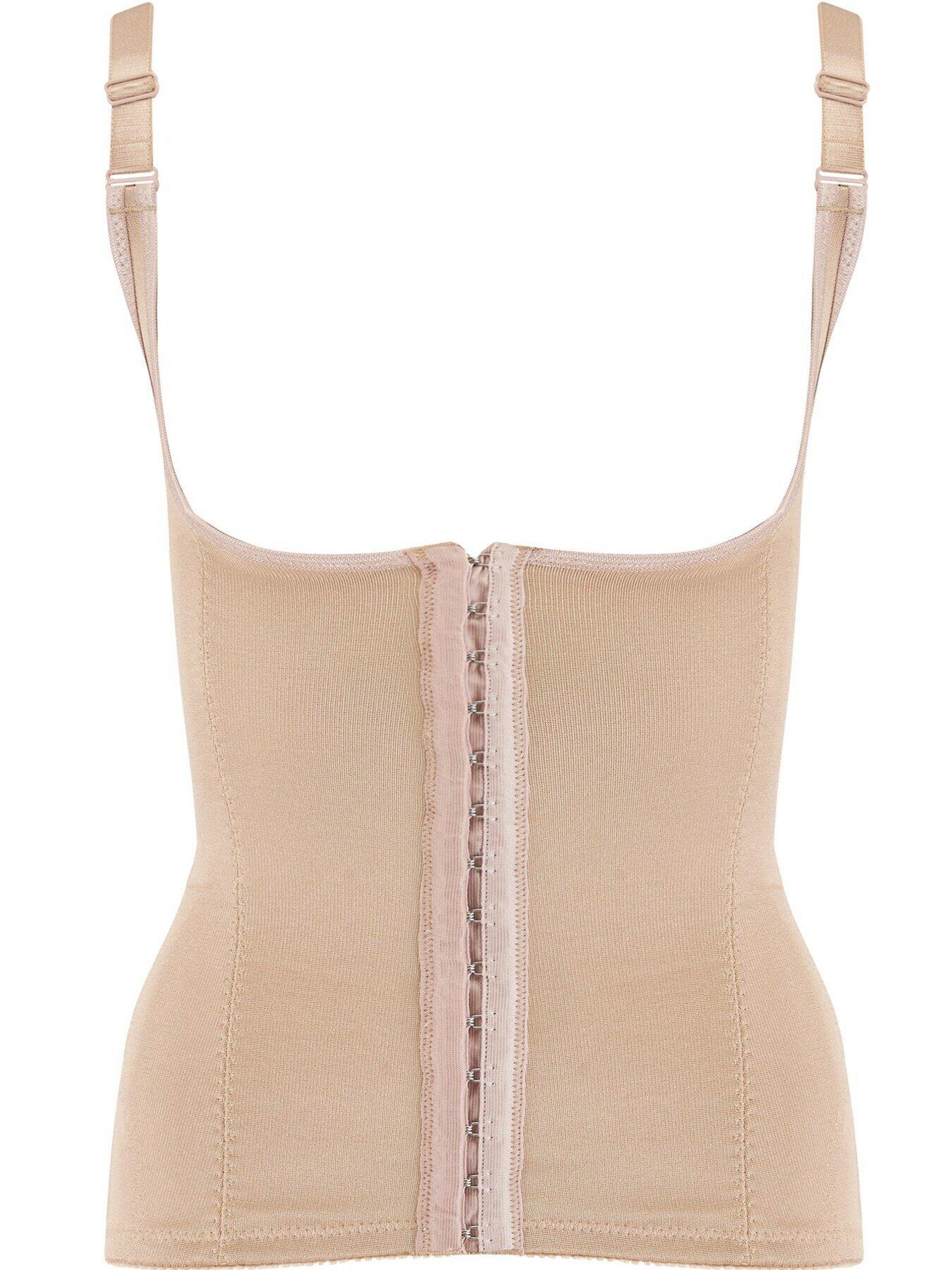 Pour Moi Hourglass Firm Control Thong - Nude