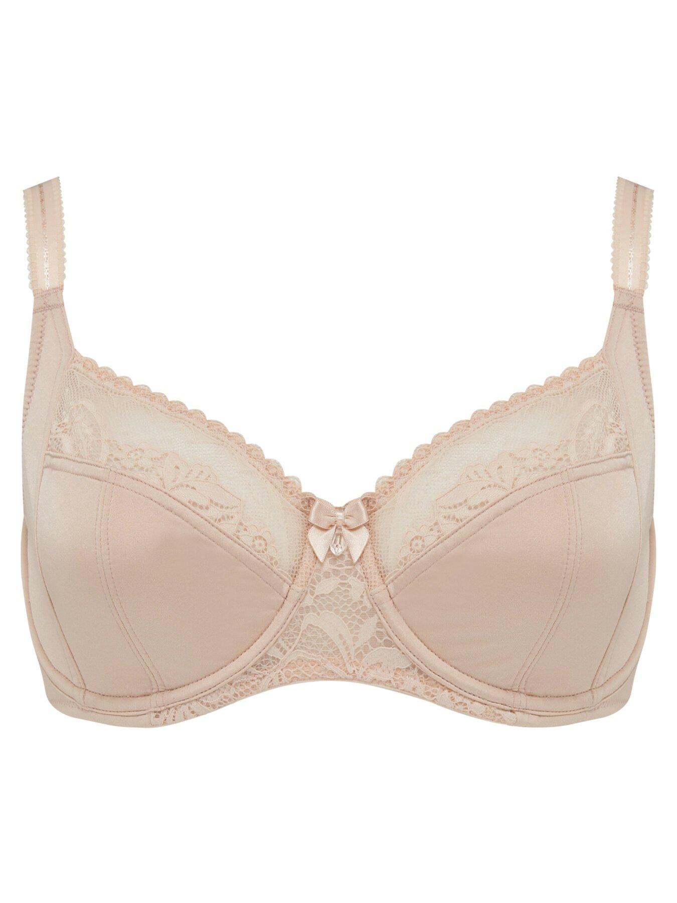 Pour Moi Aura Side Support Underwired Bra - Beige | Very.co.uk