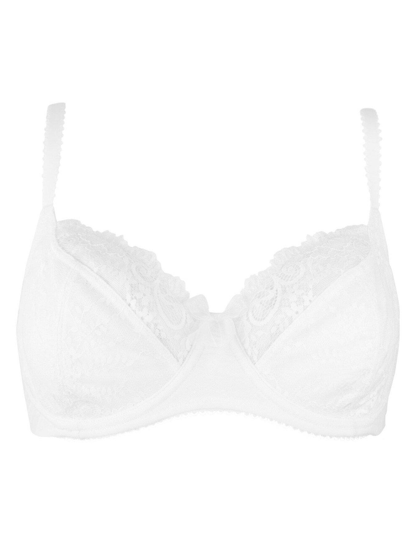Image 3 of 4 of Pour Moi Flora Underwired Bra - White