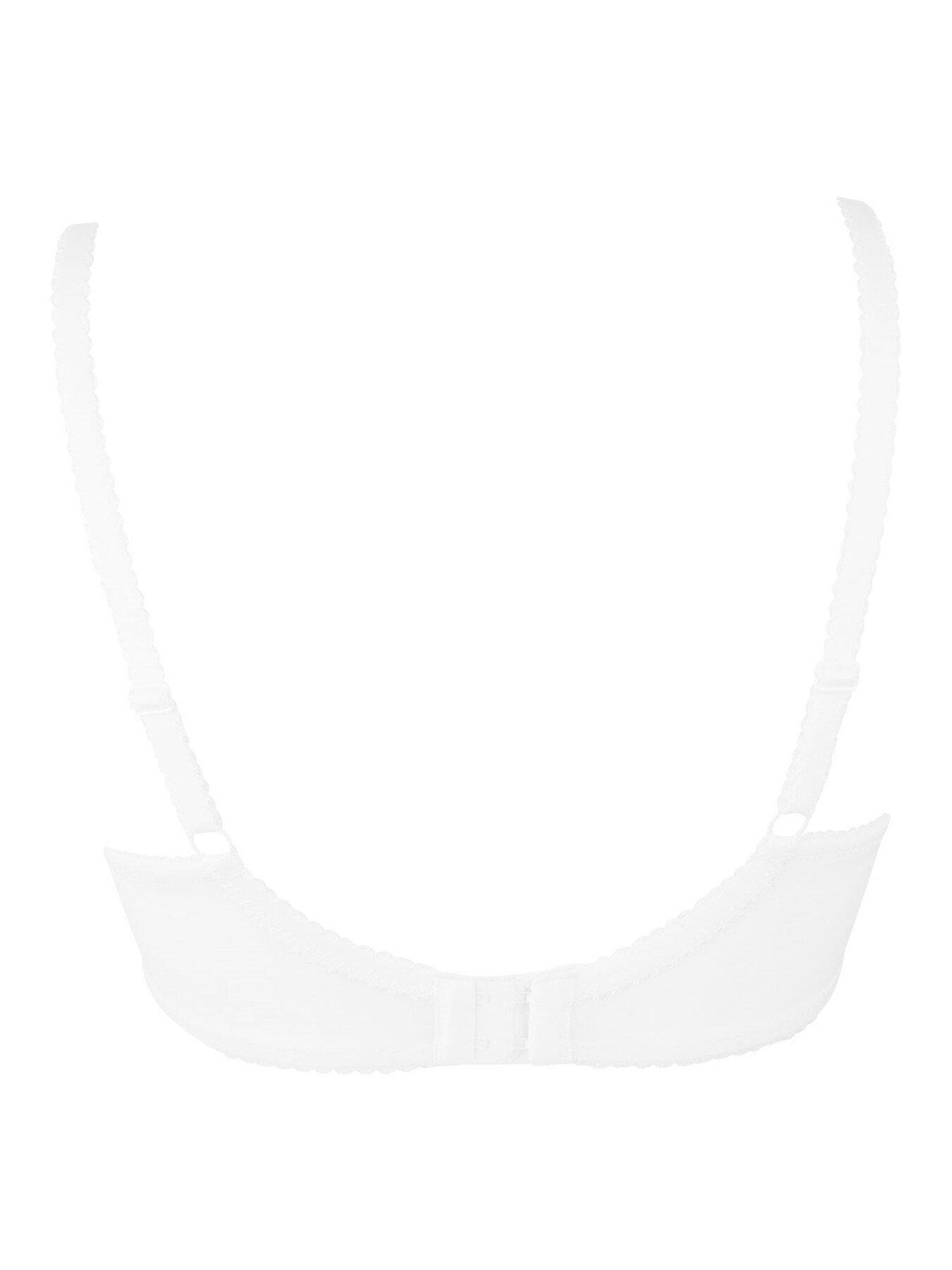 Image 4 of 4 of Pour Moi Flora Underwired Bra - White