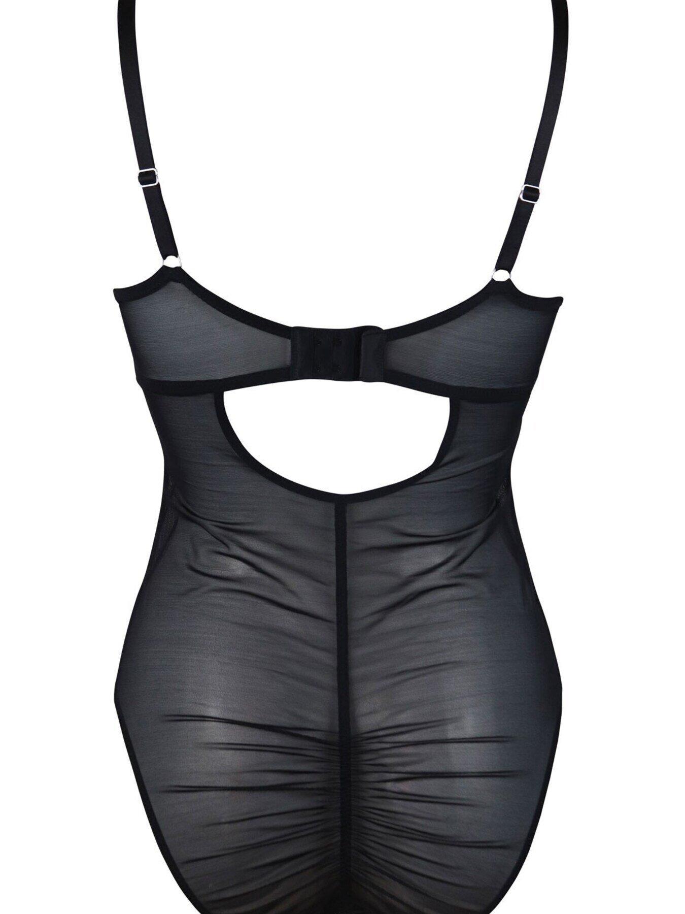 Image 3 of 3 of Pour Moi Viva Luxe Underwired Body - Black