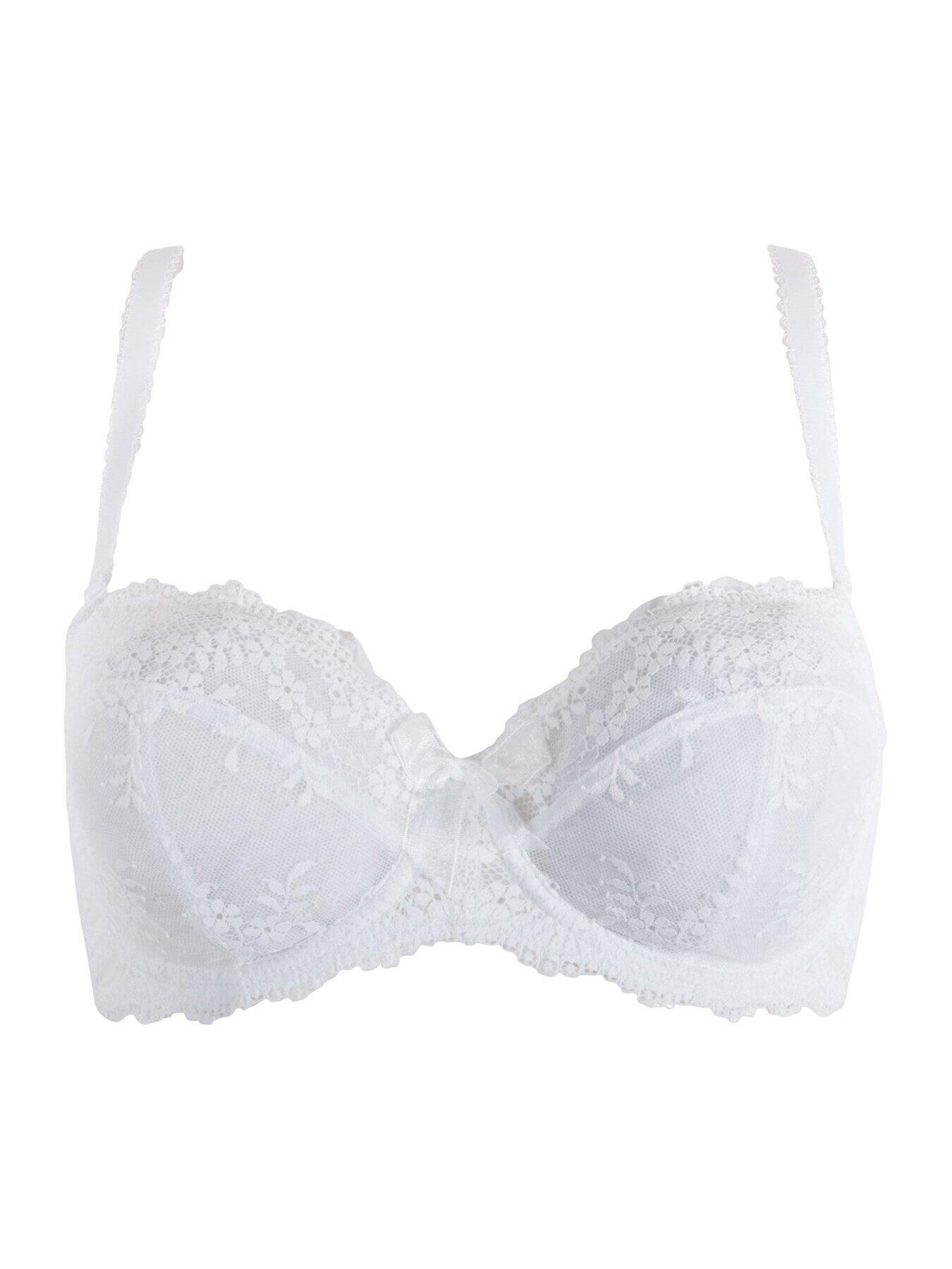 Image 3 of 5 of Pour Moi Flora Strapless Underwired Bra - White