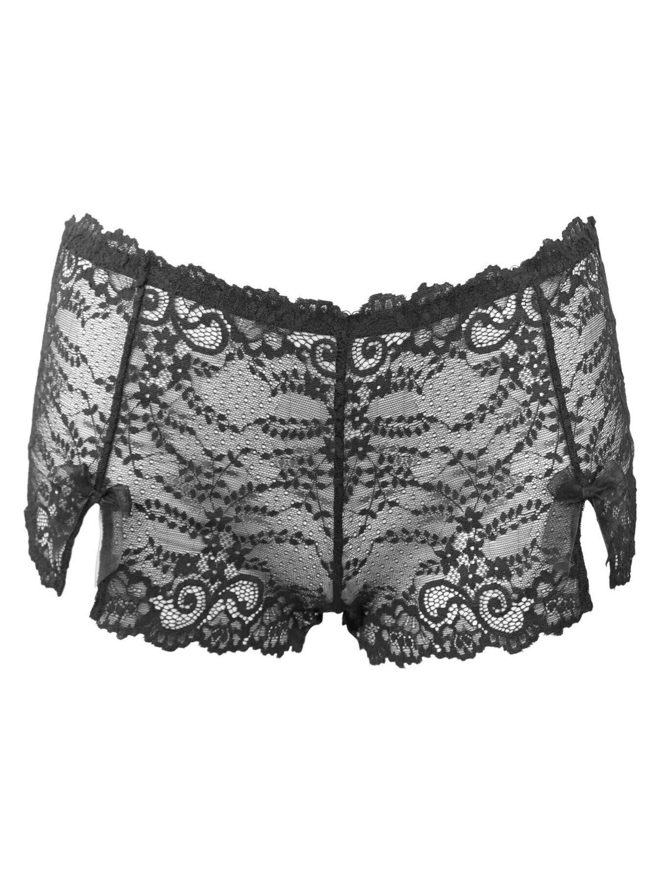 Image 3 of 4 of Pour Moi Flora Shorty - Black