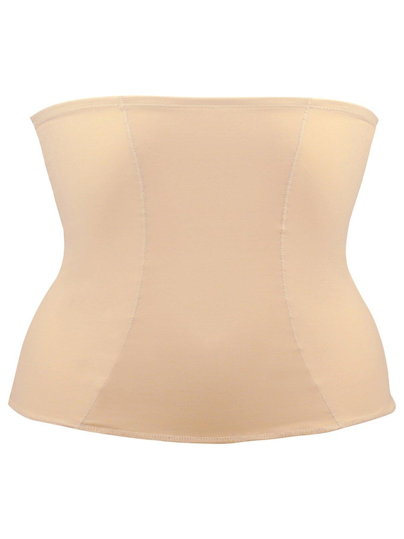 Pour Moi Hourglass Firm Control Back Smoothing Waist Cincher - Nude