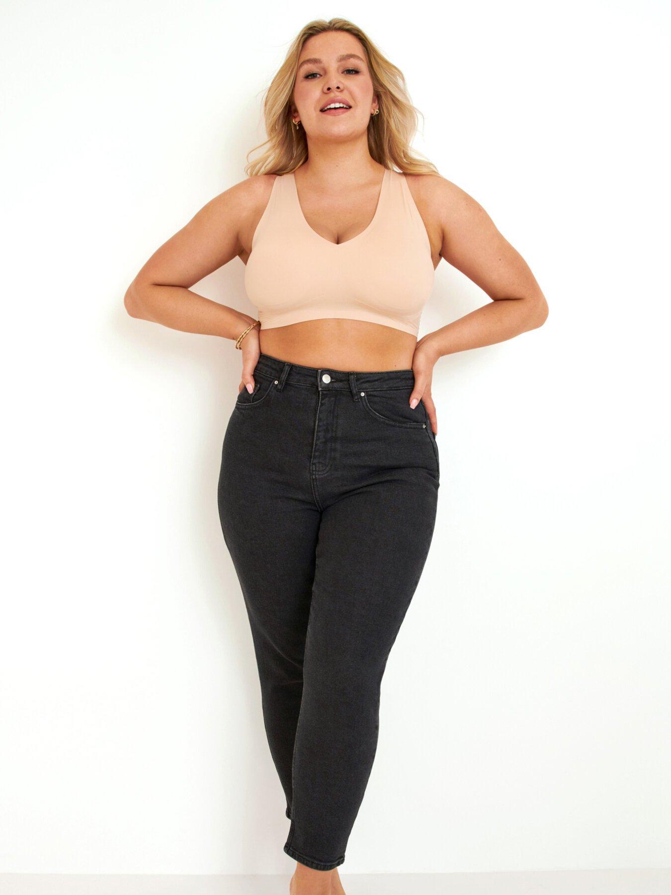 undefined Aubrey Denim High Waist Mom Jeans