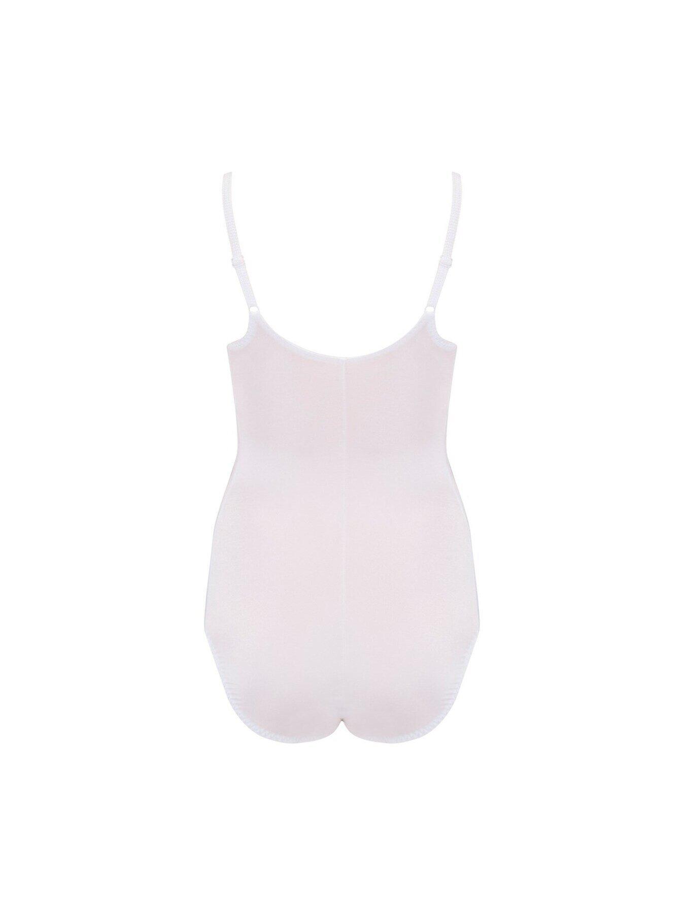 CHARNOS SUPERFIT FULL CUP BODYSHAPER -WHITE