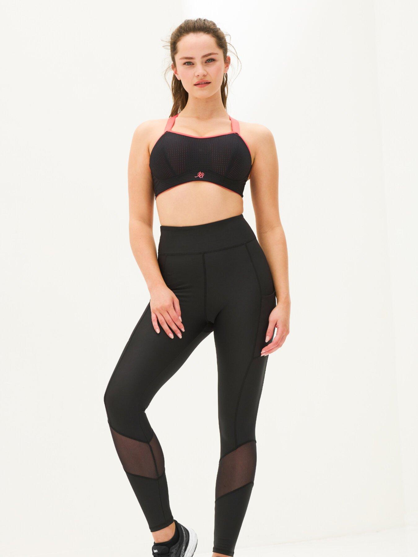 Plain black hotsell running leggings