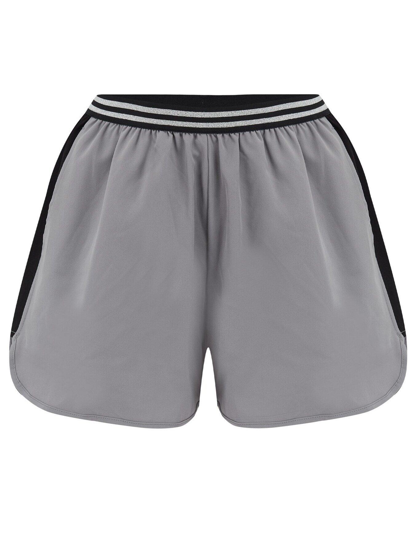 Elastic waist best sale gym shorts