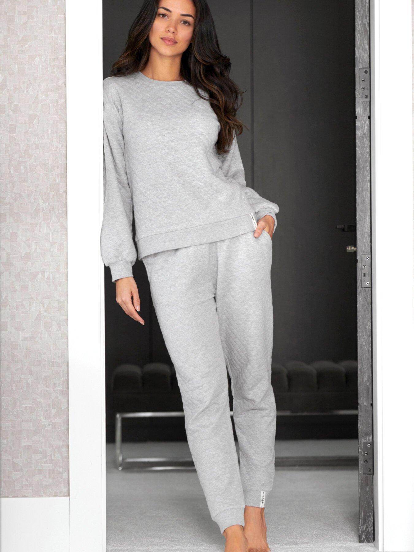 DKNY Logo Sweat and Jogger Set