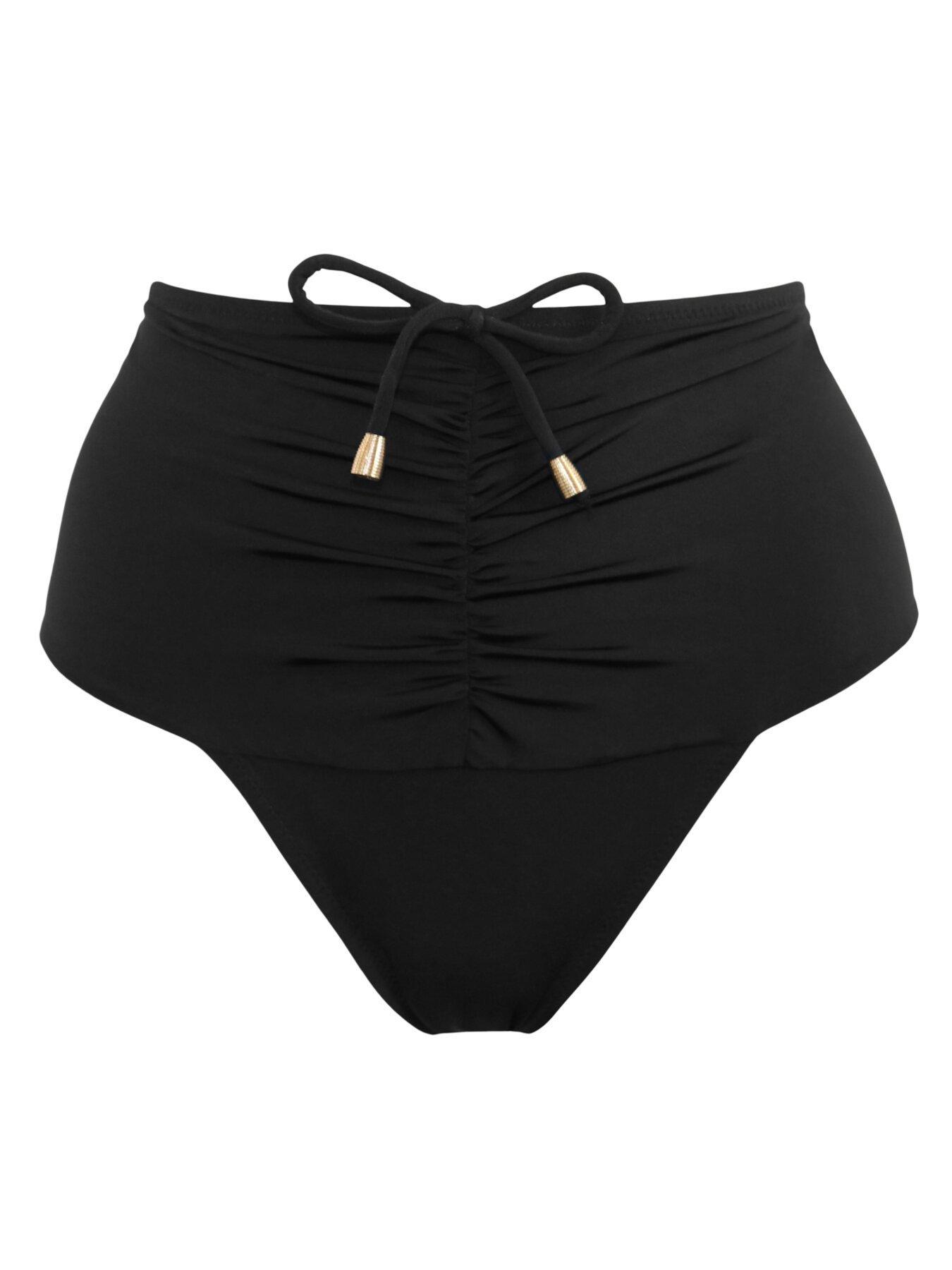 Image 3 of 4 of Pour Moi Santa Cruz Super High-Waist Tummy Control Brief - Black