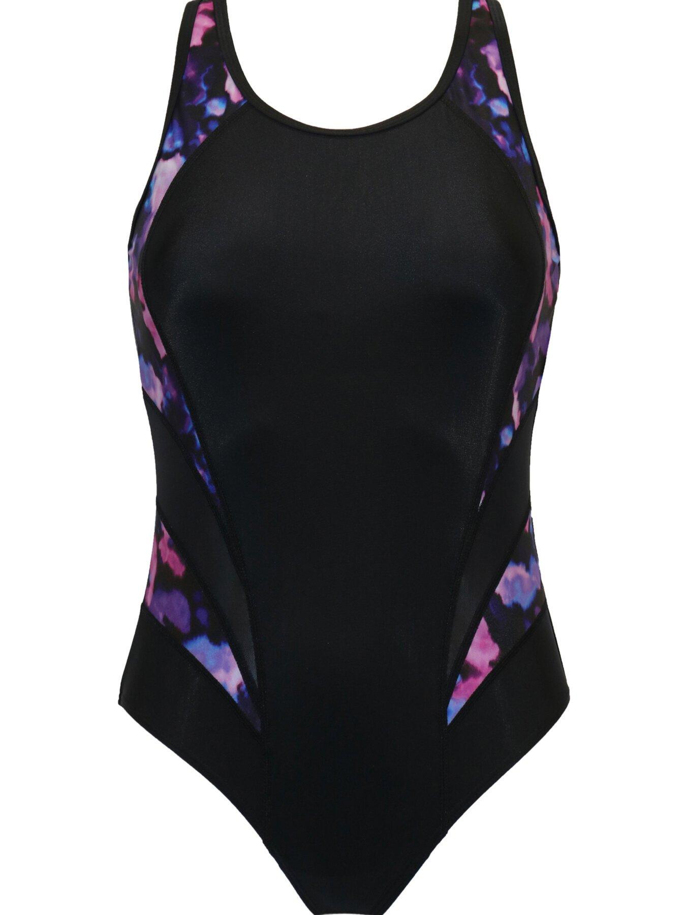 Energy Chlorine Resistant Swimsuit - Black/Multi