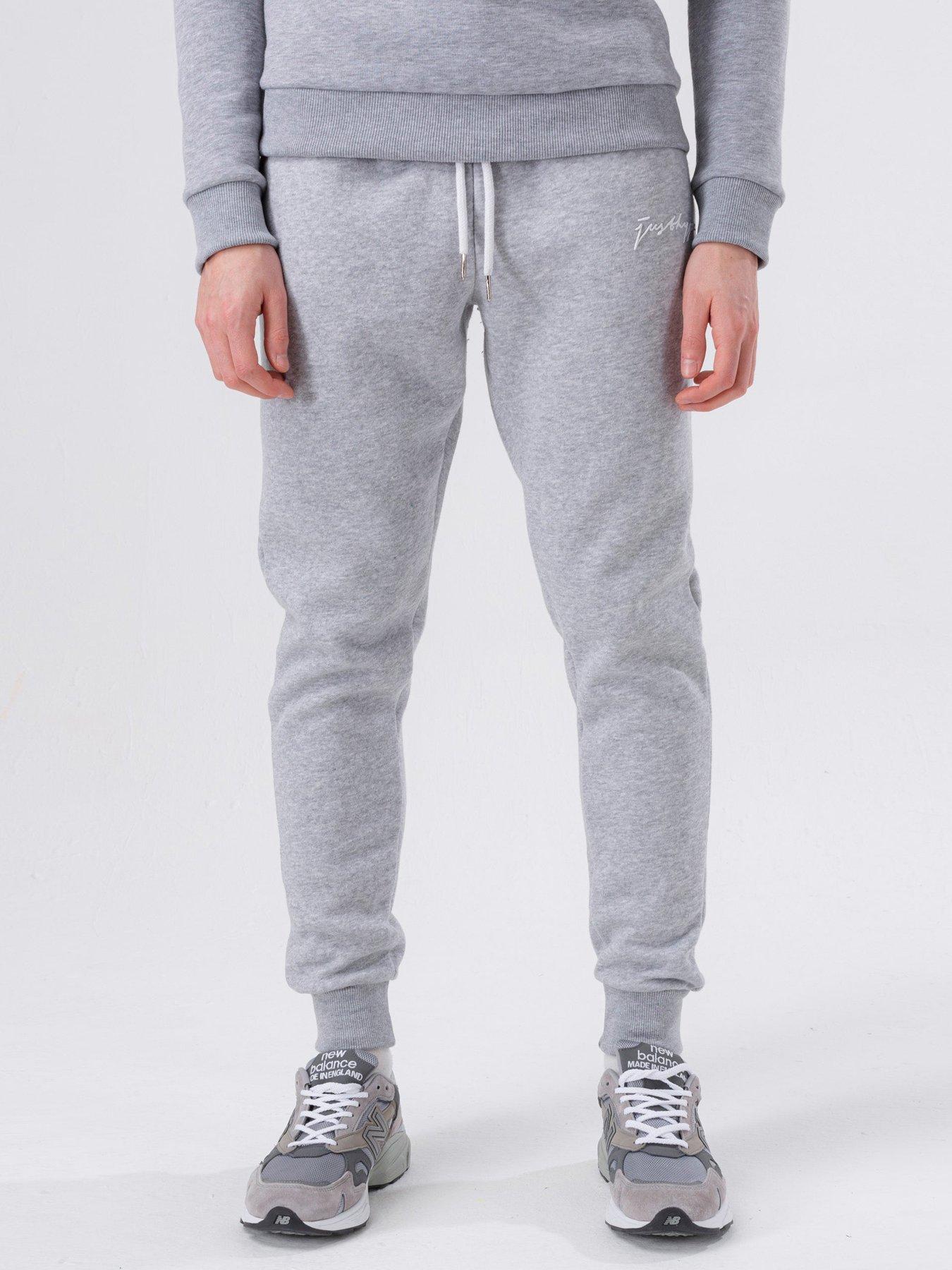 Joggers grey hot sale mens