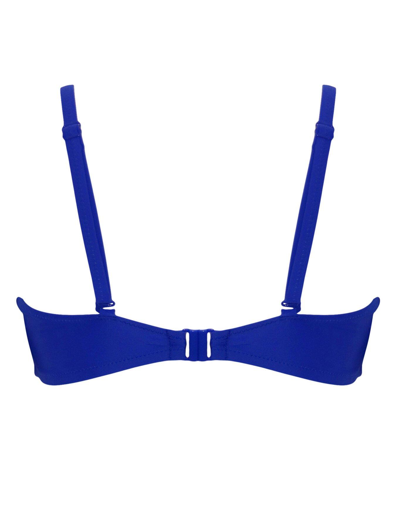 Image 5 of 5 of Pour Moi Free Spirit Strapless Underwired Top - Blue