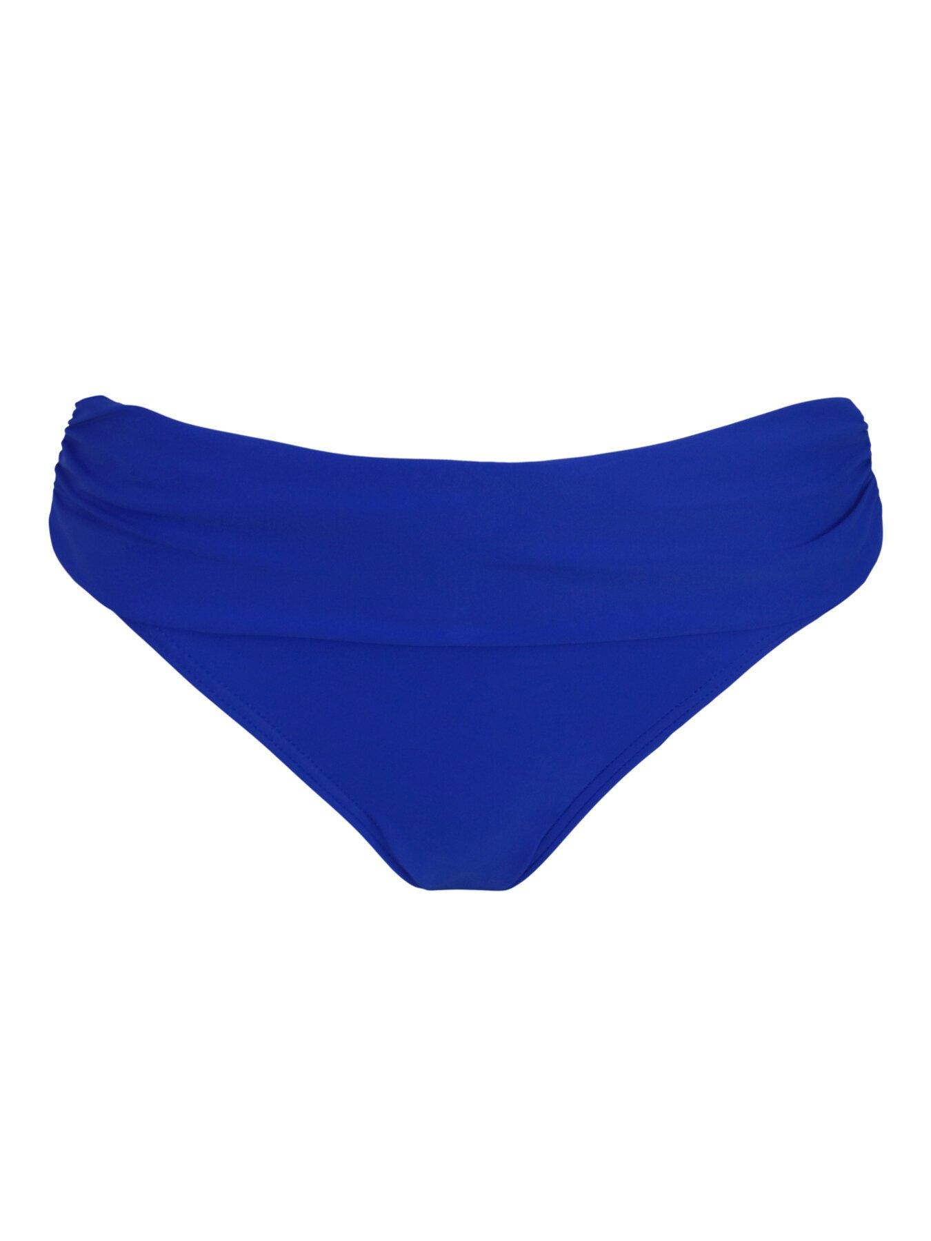 Image 3 of 4 of Pour Moi Free Spirit Fold Over Brief - Blue