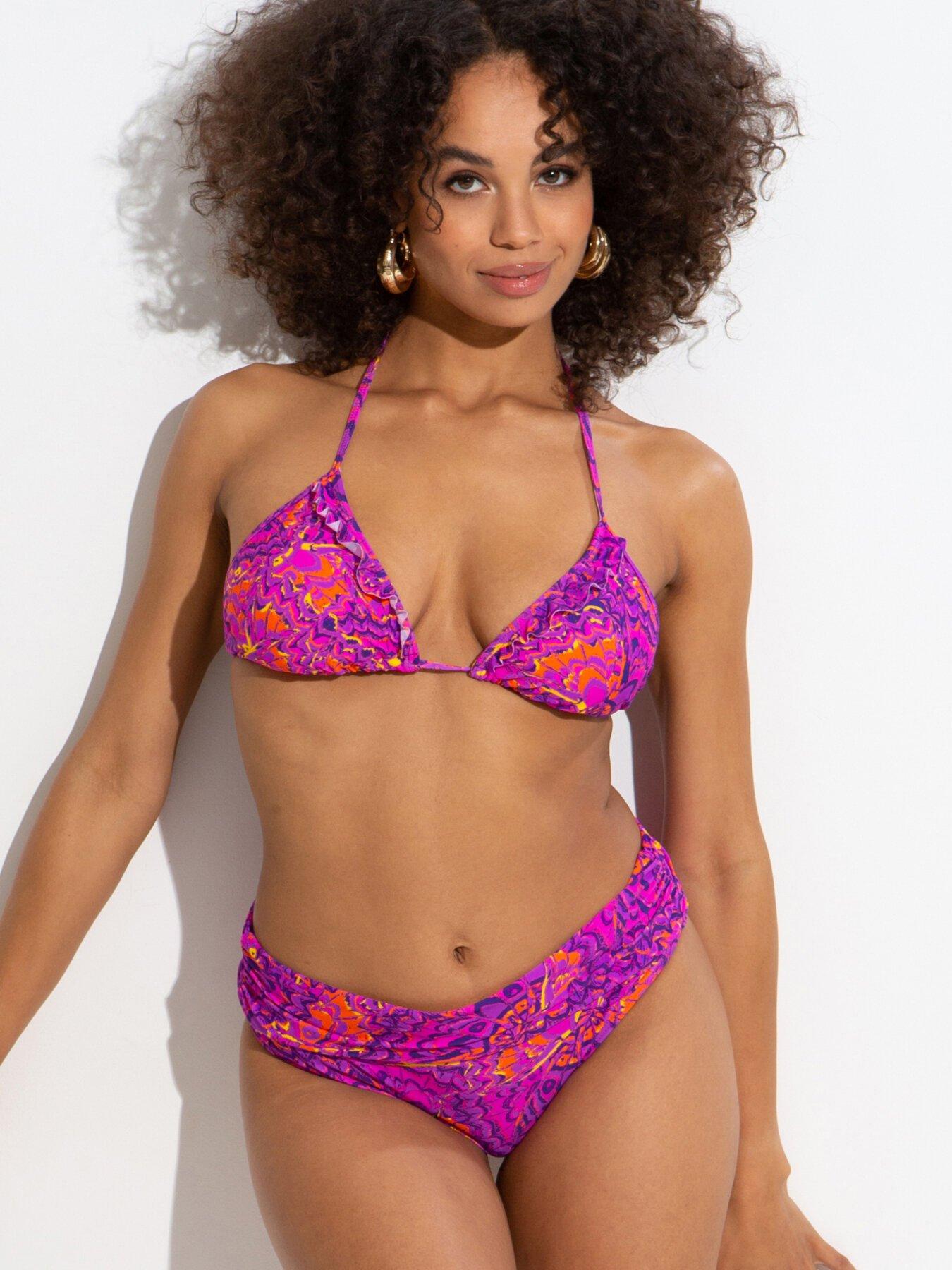 undefined Bermuda Fold Over Brief - Multi