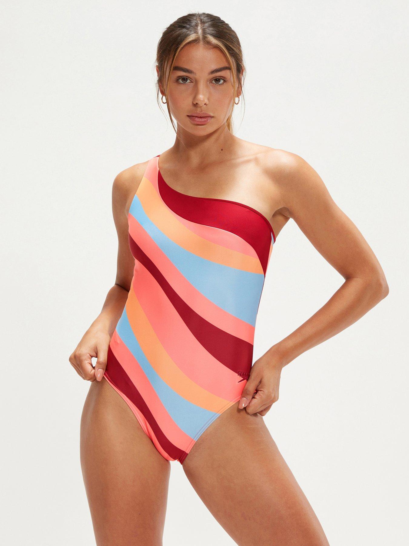 Speedo cheap striped swimsuit