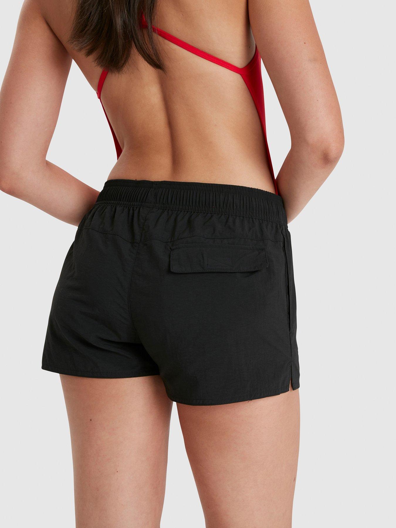 Ladies black swim hot sale shorts uk