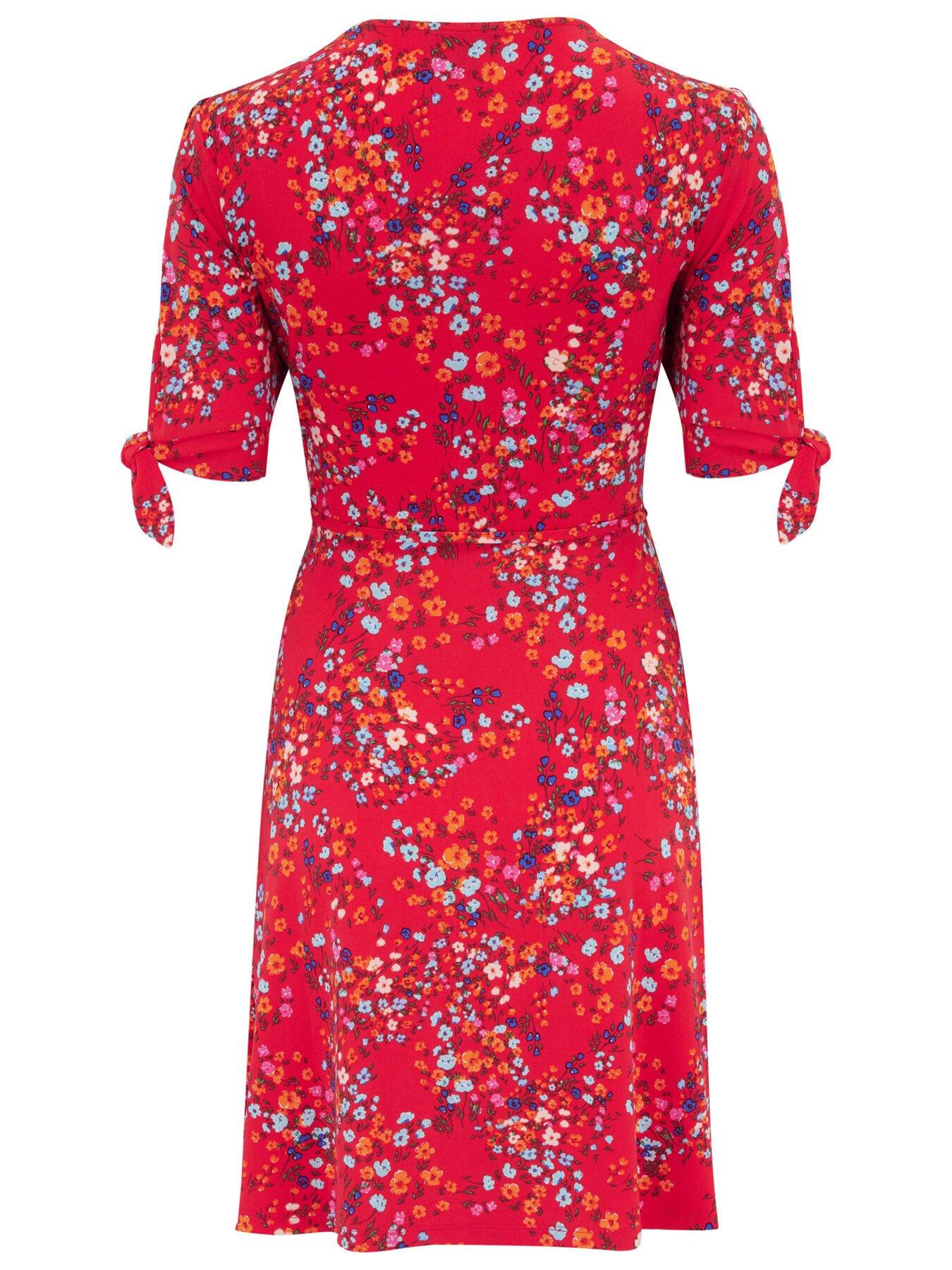 Topshop romantic bloom hot sale tea dress