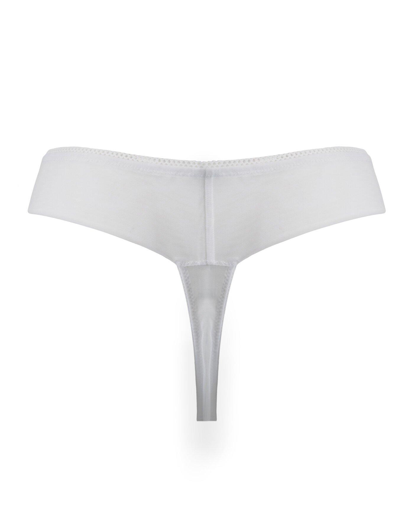 Image 4 of 4 of Pour Moi Ooo La La Thong - White