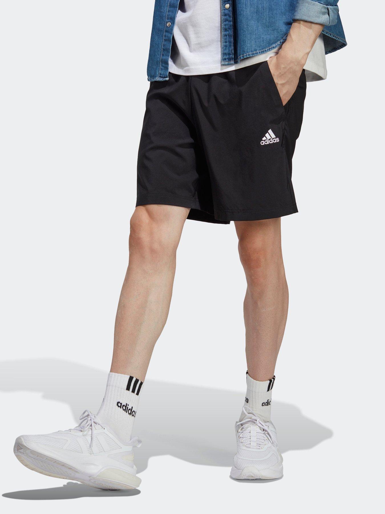 adidas AEROREADY Essentials Chelsea Small Logo Shorts, Black, Size S, Men