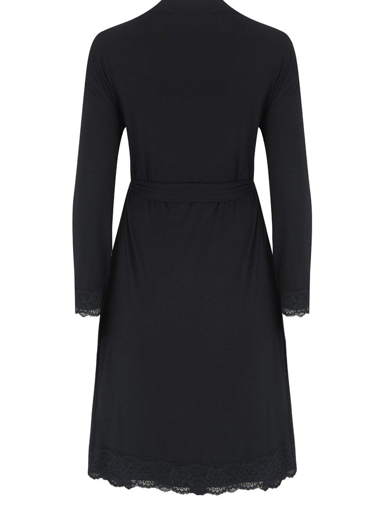 Image 4 of 4 of Pour Moi Sofa Loves Lace Jersey Wrap Gown