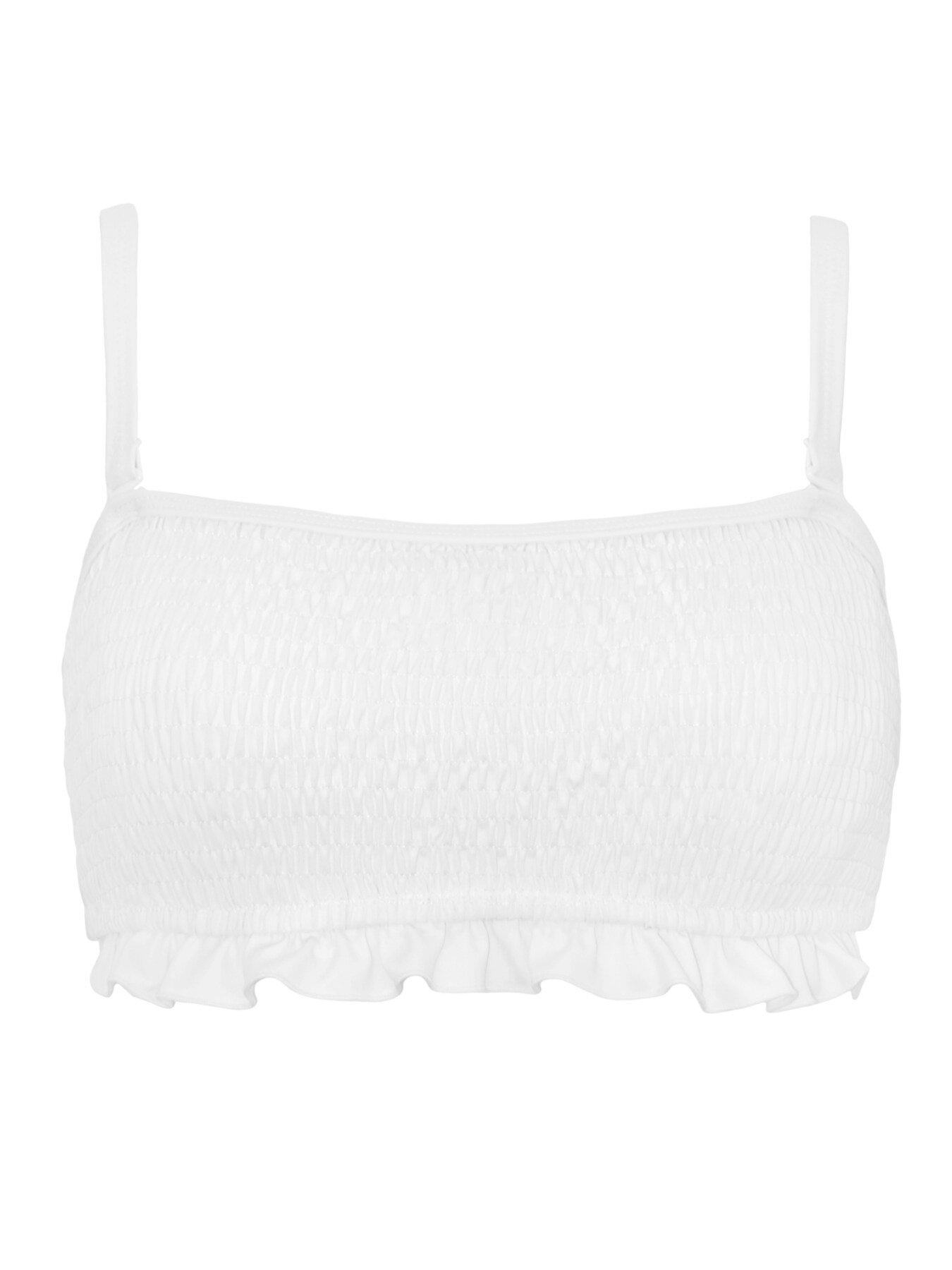 Image 3 of 4 of Pour Moi Free Spirit Strapless Underwired Top - White