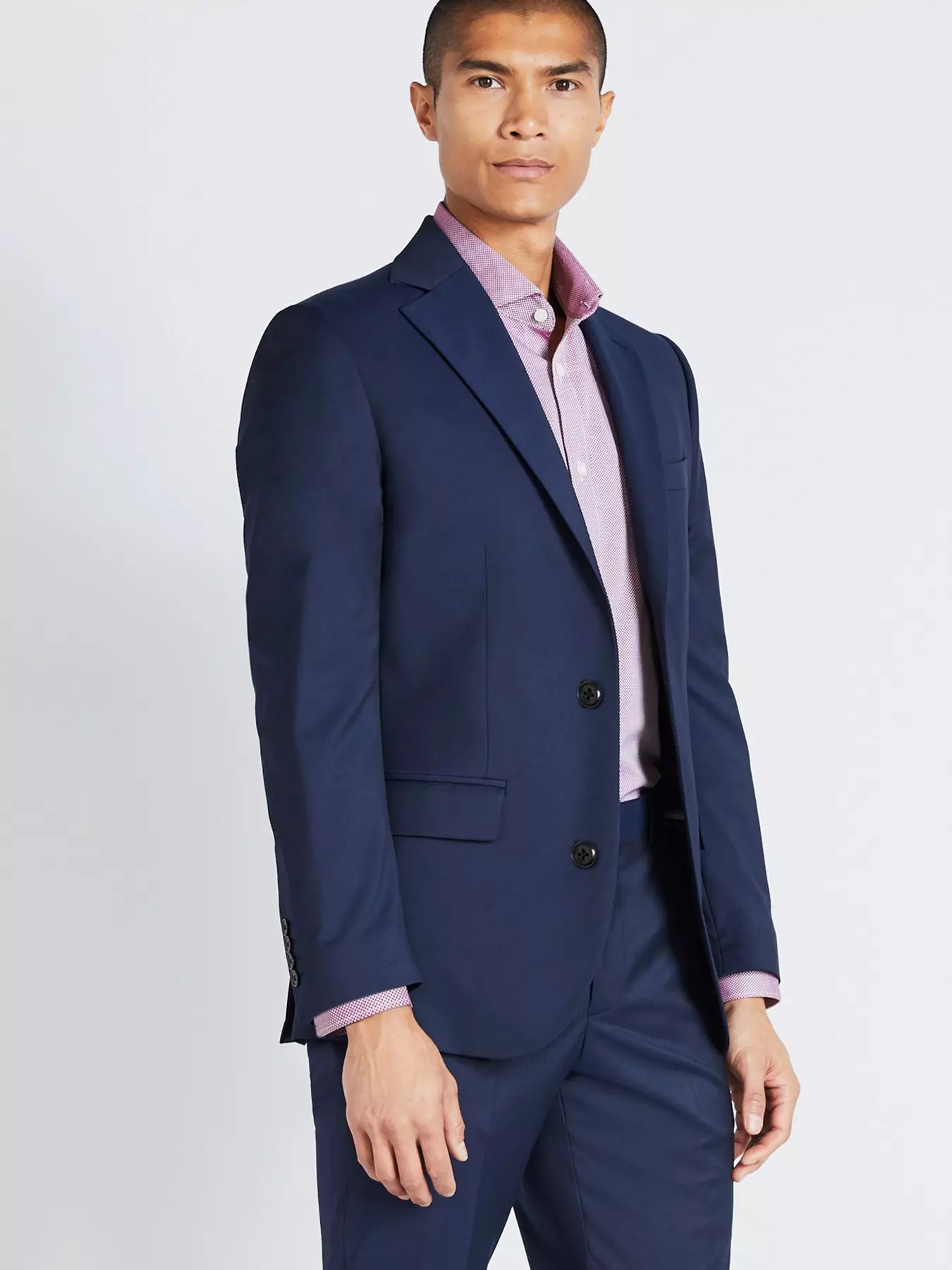 MOSS Performance Royal Blue Suit: Jacket