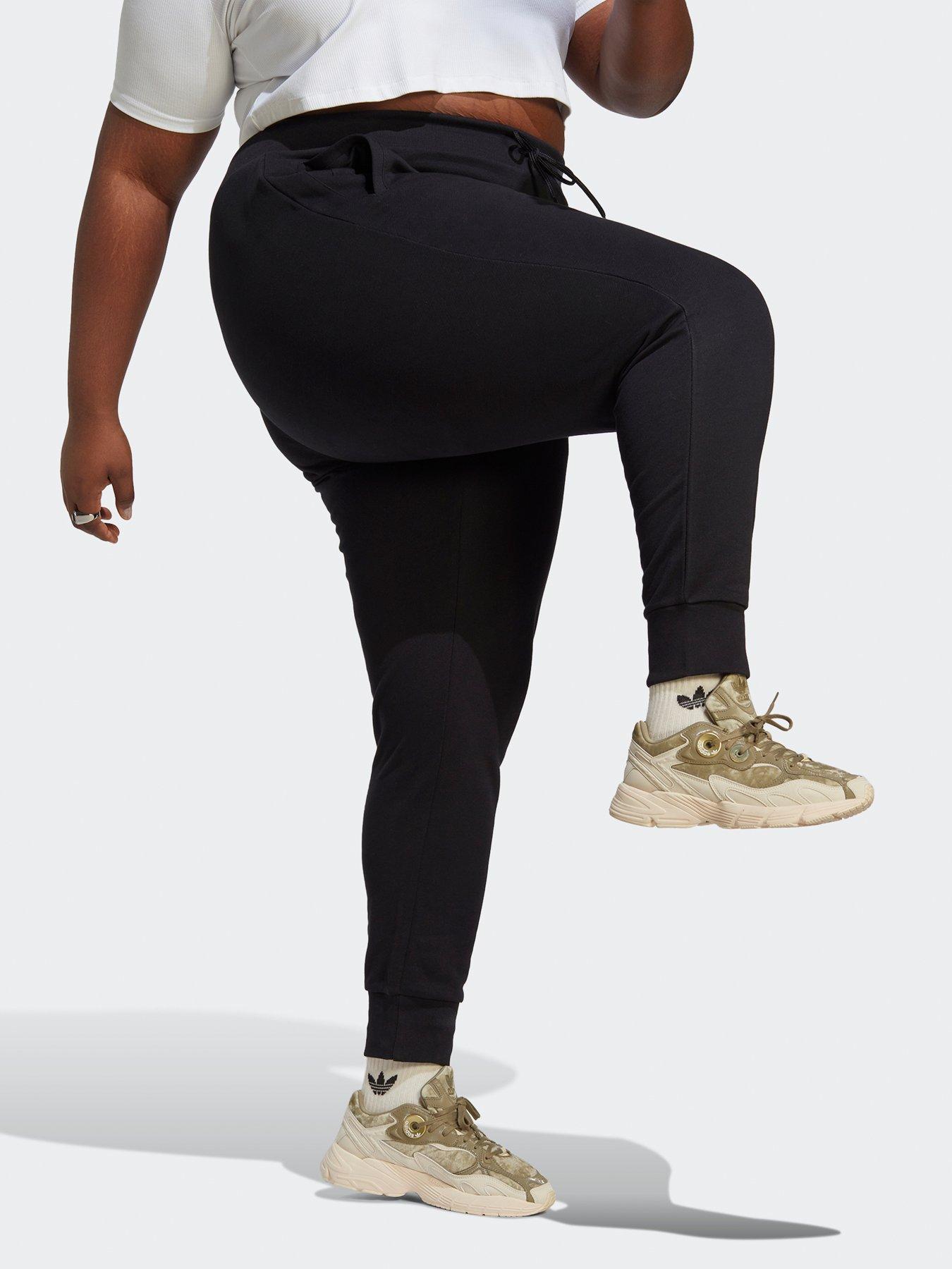 adidas Adicolor Essentials Leggings (Plus Size) - Black, Women's Lifestyle