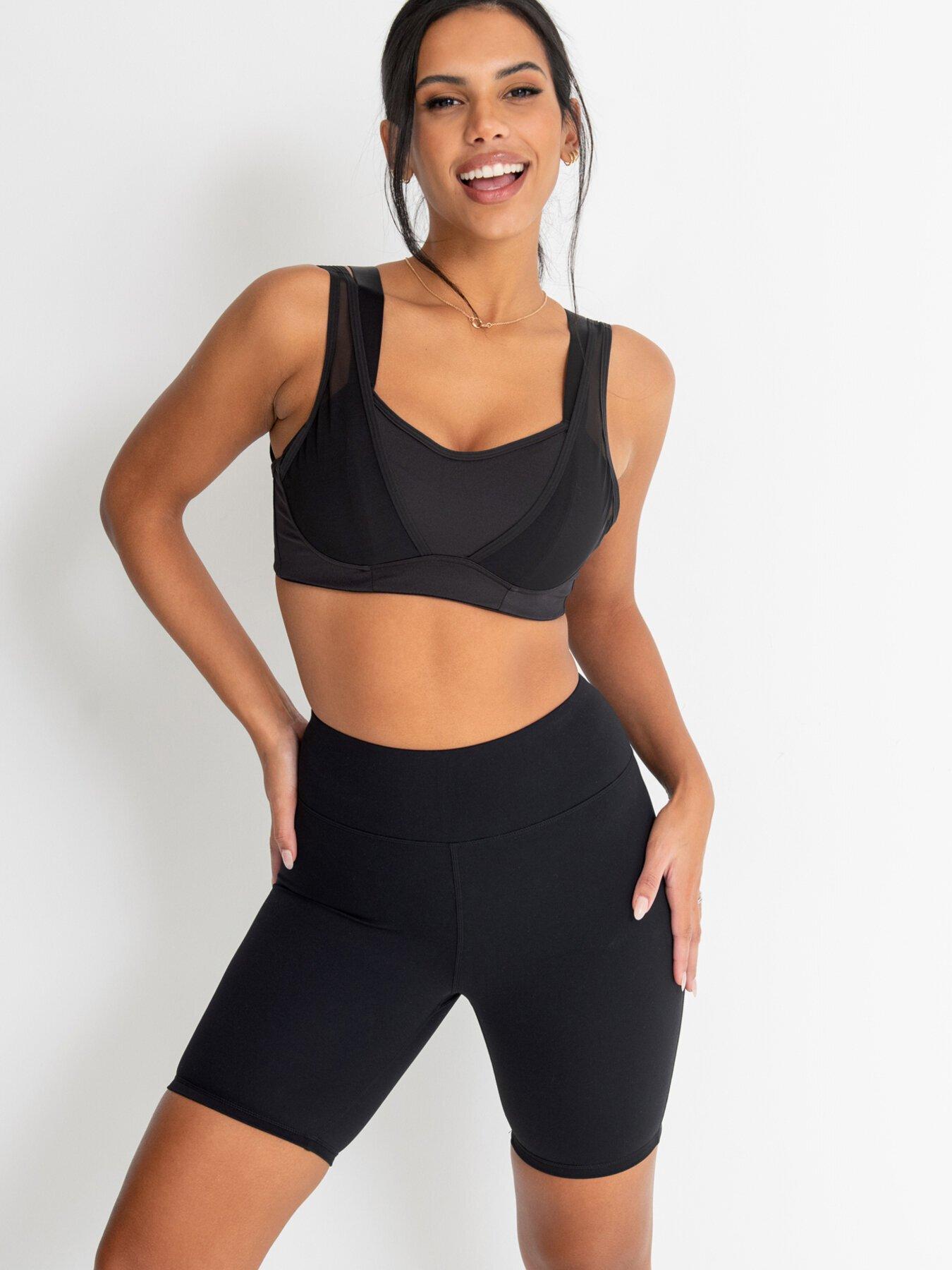 High Waist Cycling Short - Black | BRAVA