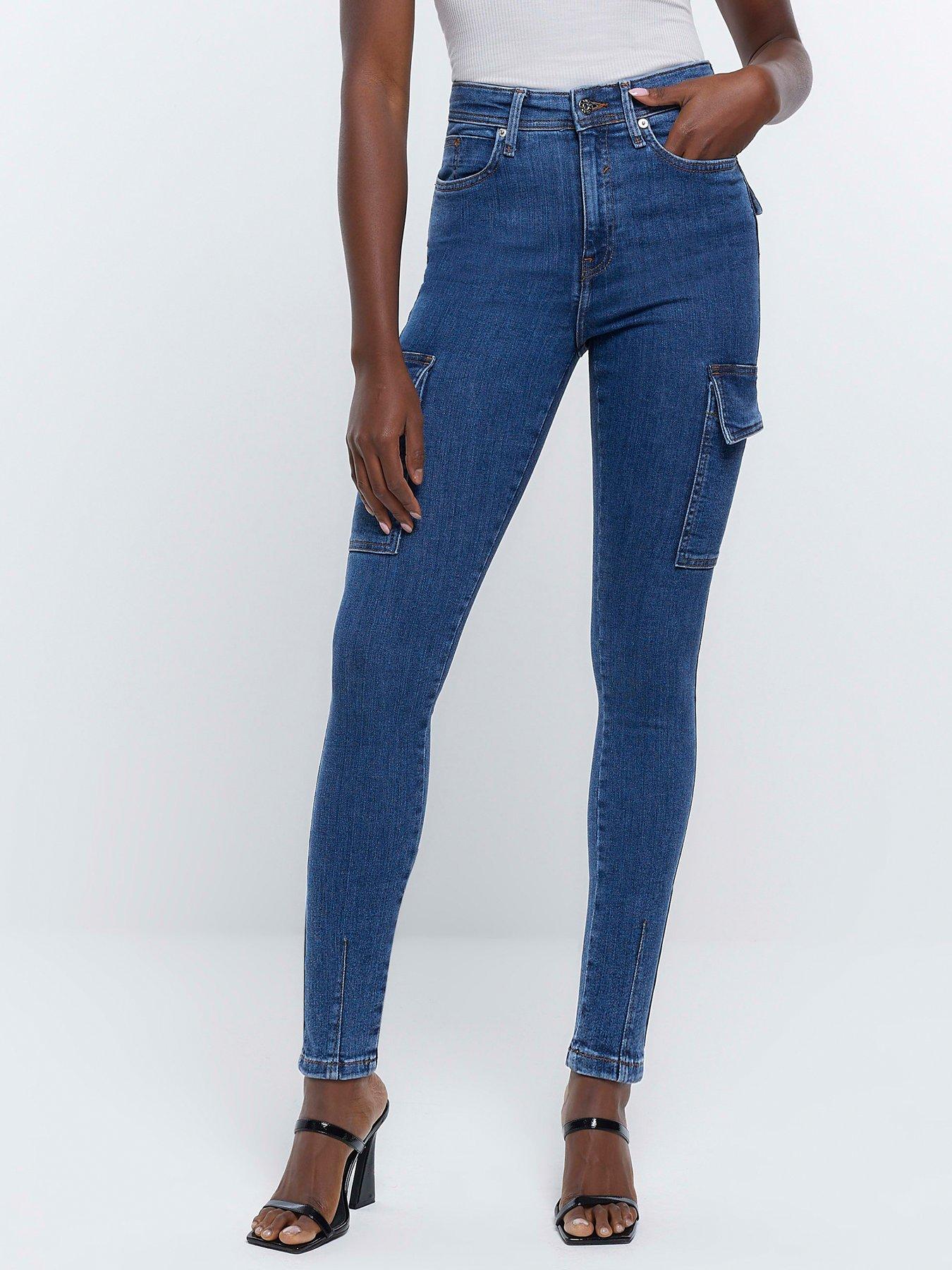 Cargo skinny 2024 jeans womens