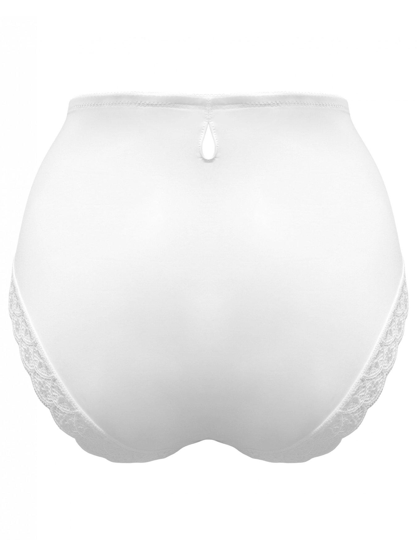 Image 4 of 4 of Pour Moi Rebel Deep Brief - White