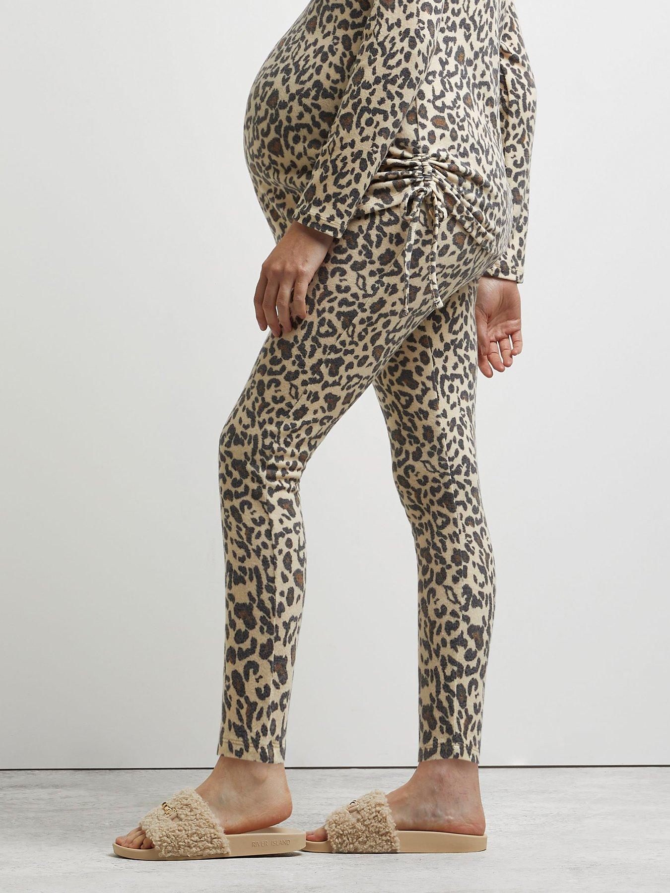 Animal Print Maternity Leggings