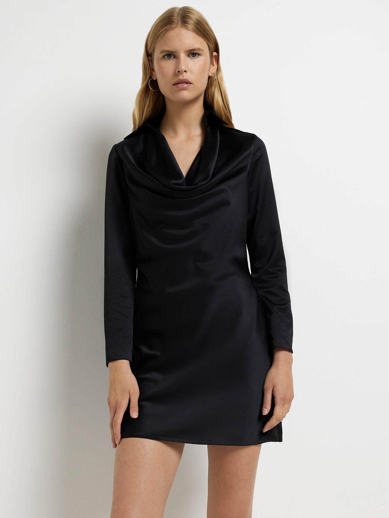 Cowl neck clearance dress river island