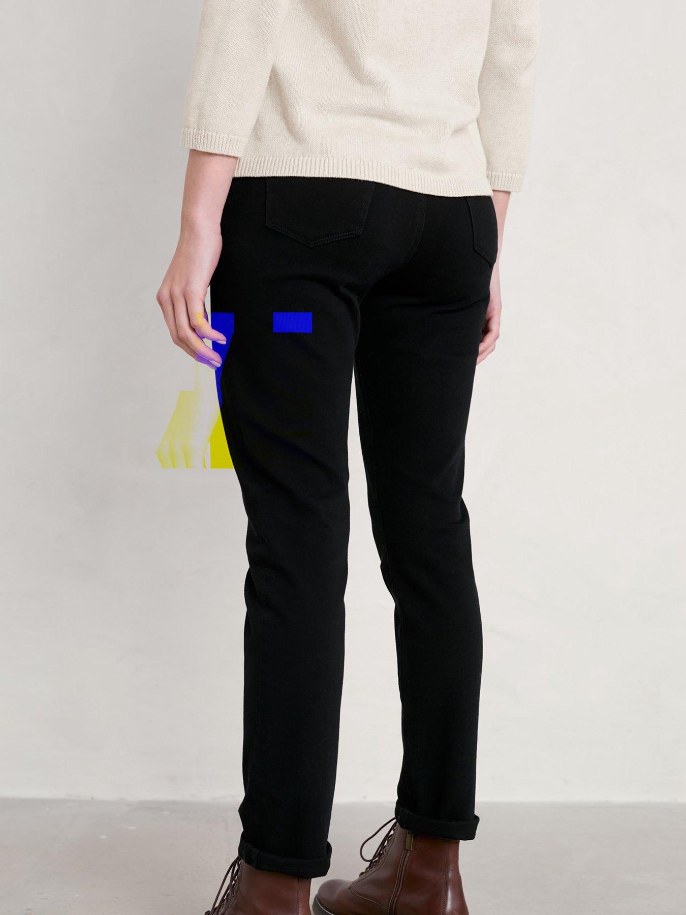 Seasalt Cornwall Lamledra Jeans Black Very.co.uk