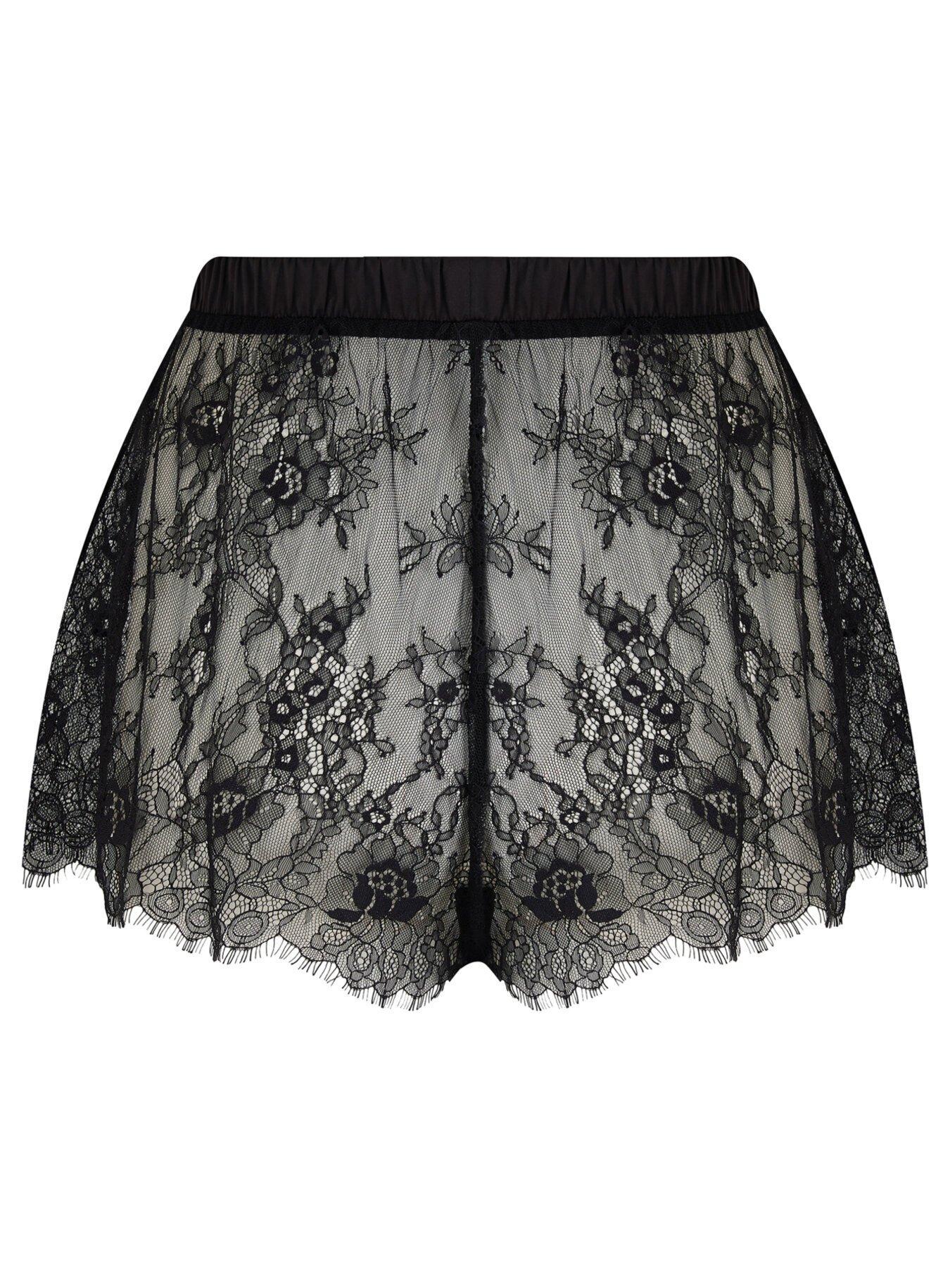 Image 6 of 6 of Pour Moi For Your Eyes Only Lace Cami and Short Set