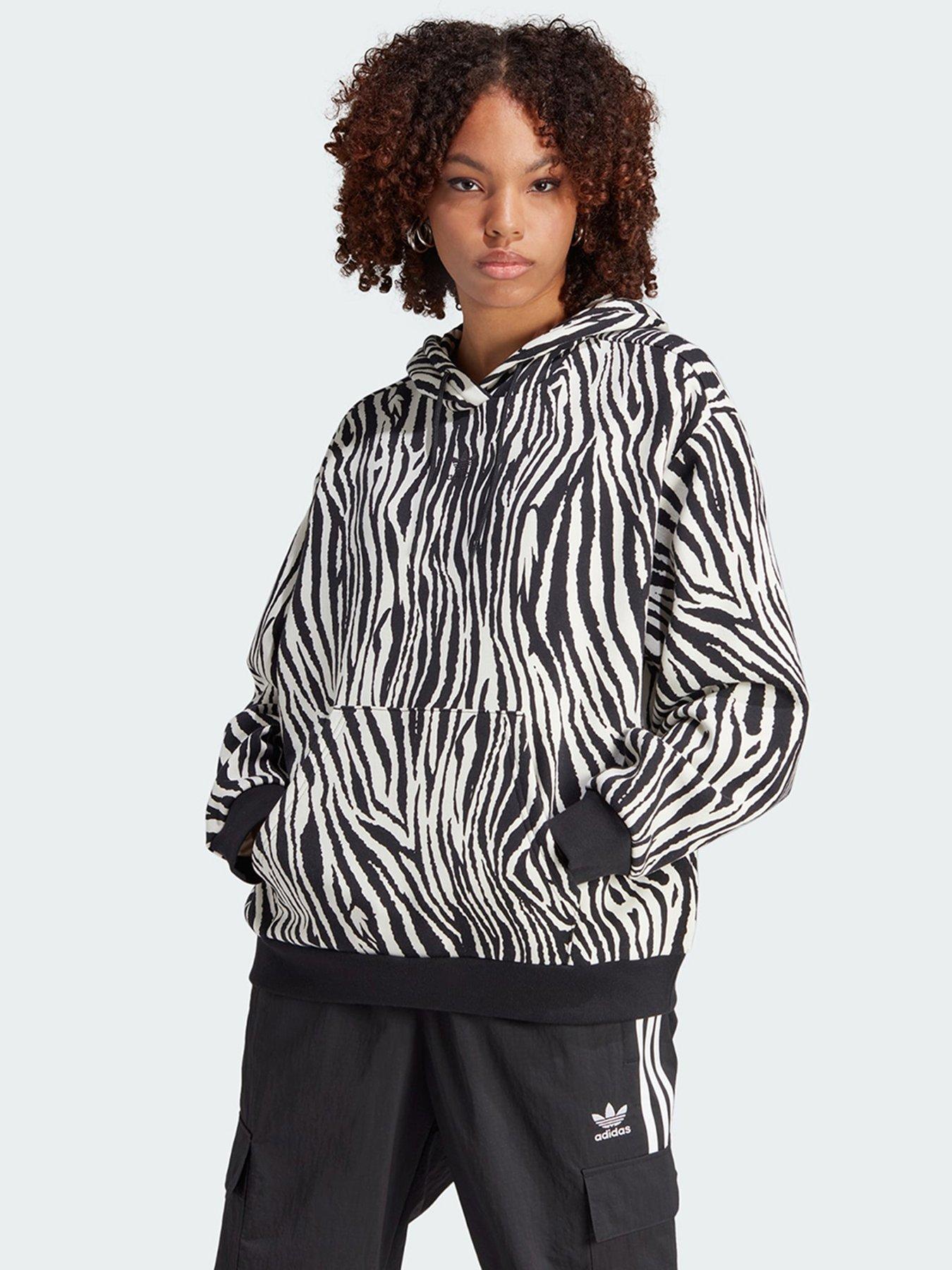 Adidas animal print hoodie on sale