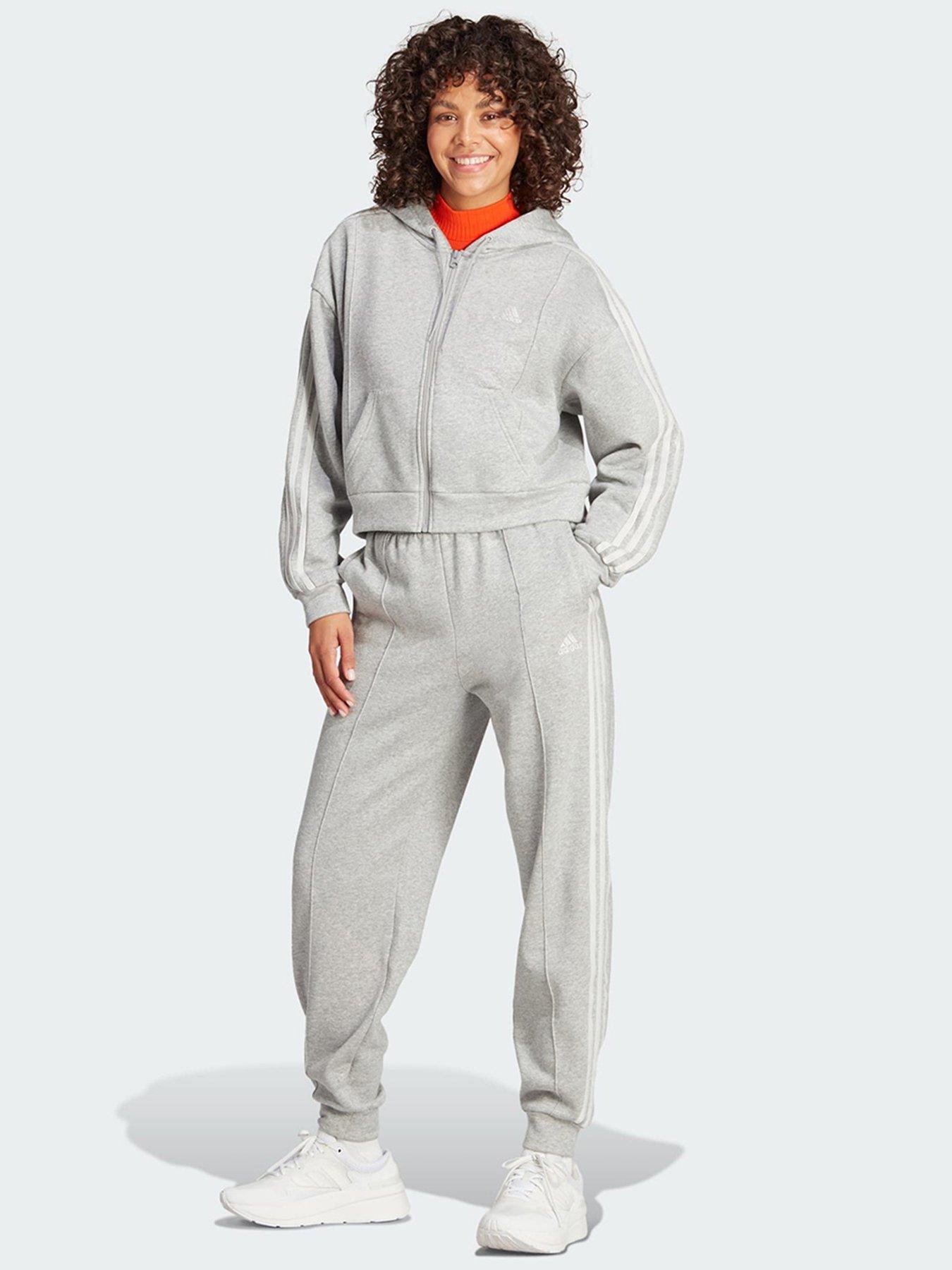 Grey adidas hot sale sweat suit