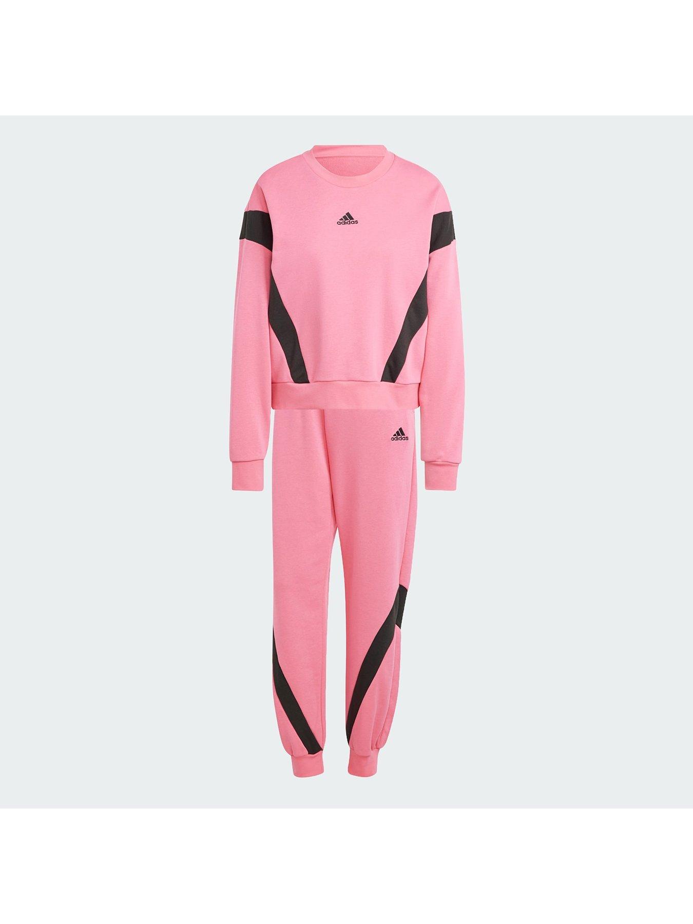 adidas Laziday Track Suit Pink Very