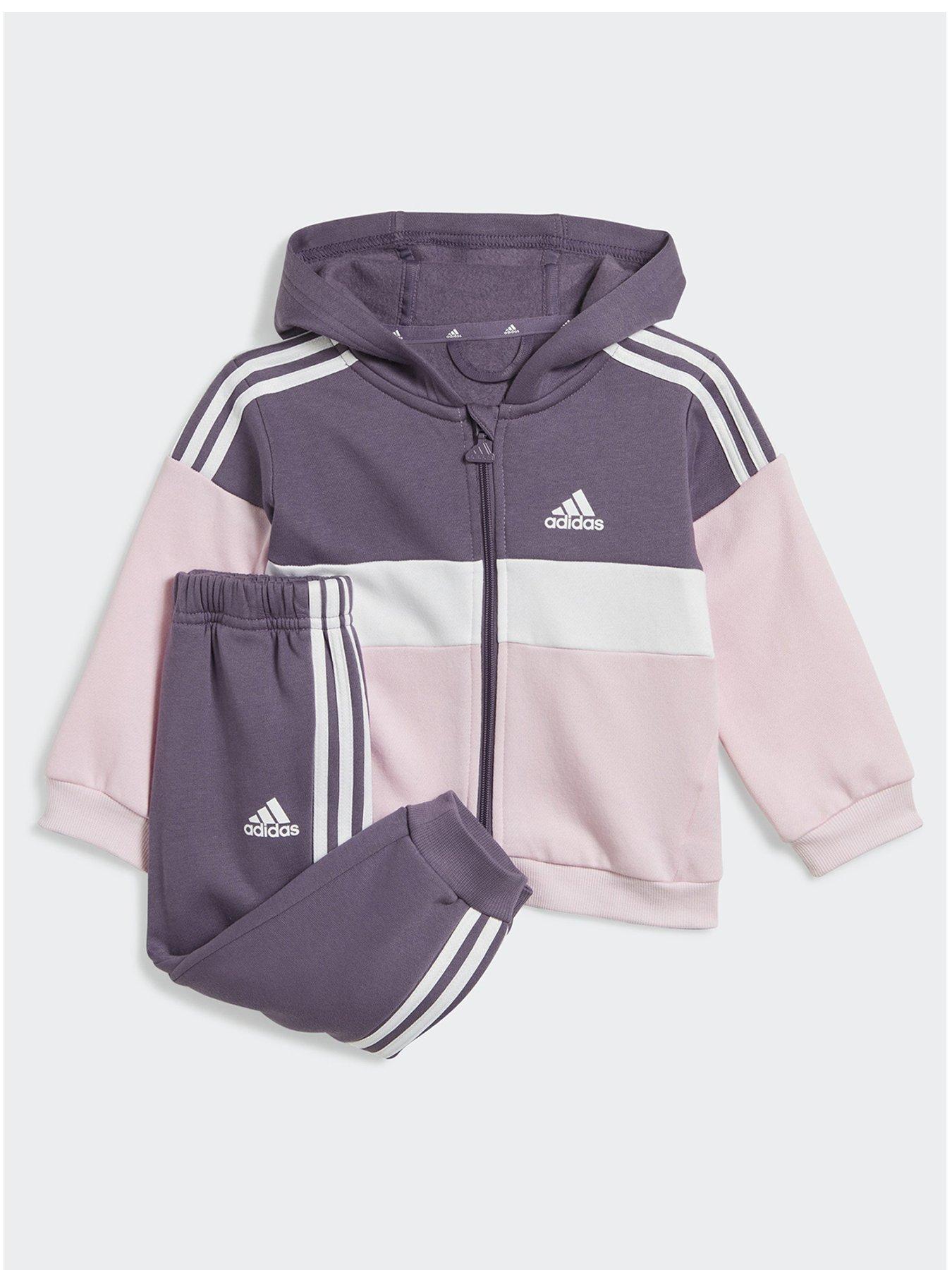 Little girl shop adidas tracksuit